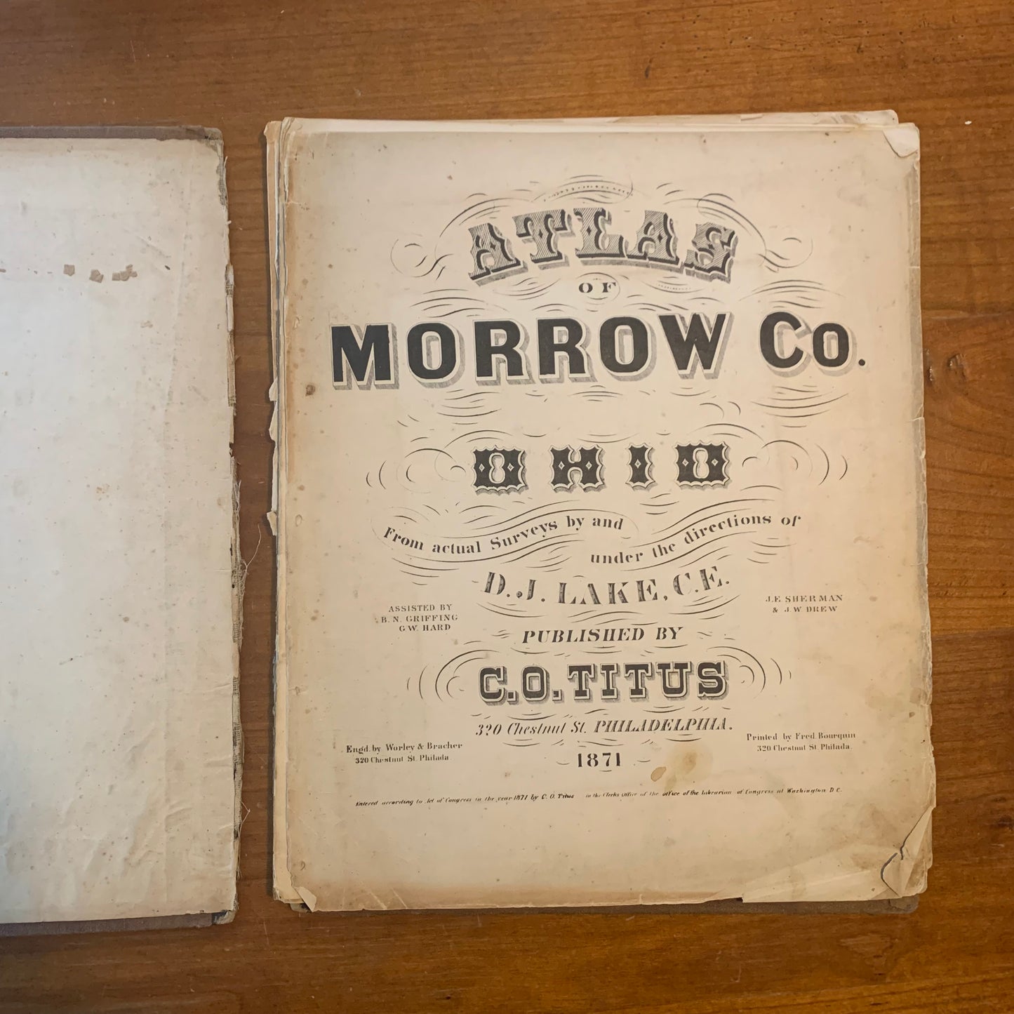 Atlas of Morrow County Ohio, 1871