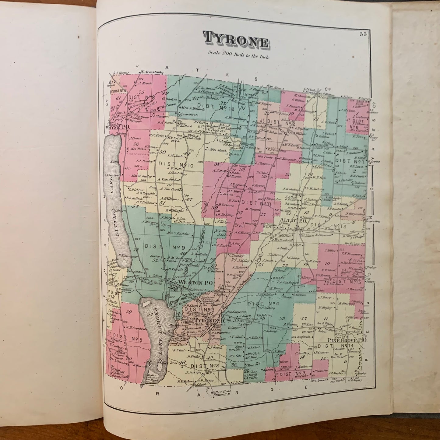 Atlas of Schuyler County New York, 1874