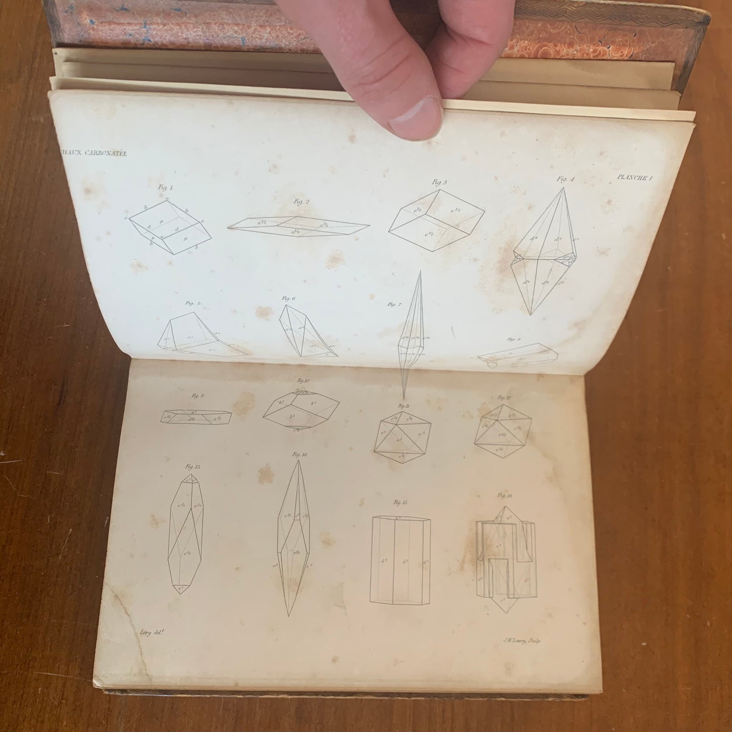 1837 Atlas to description d'une collection de minéraux, formée par m. Henri Heuland by Armand Levy