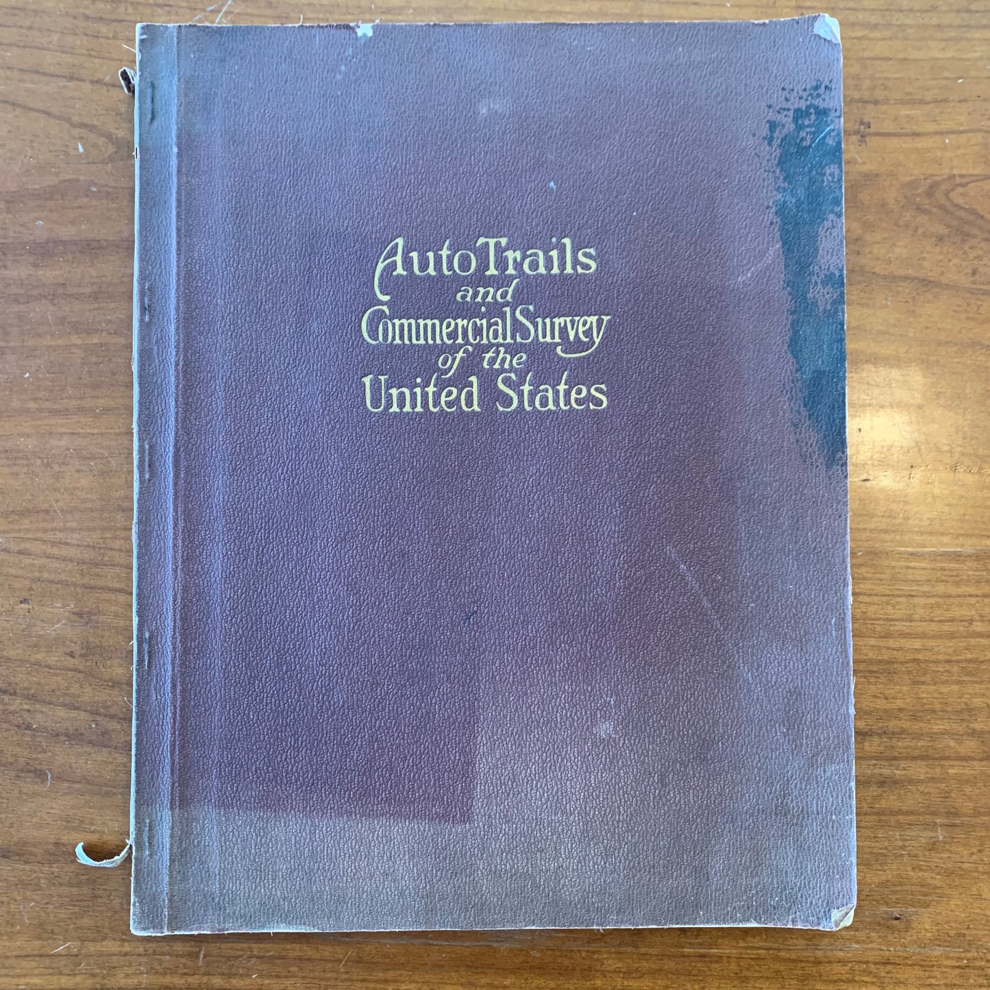 Auto Trails and Commercial Survey of the United States, 1921
