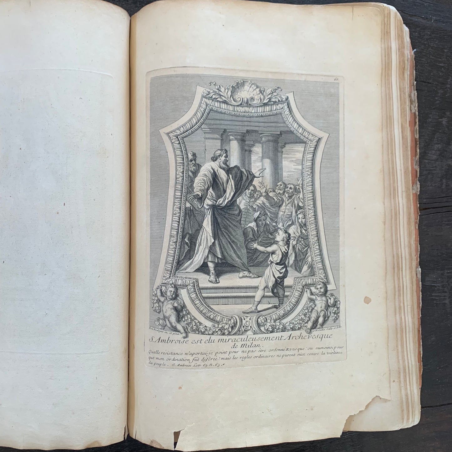 1700s Description historique de l'Hôtel royal des invalides by Pérau M. l'abbé.