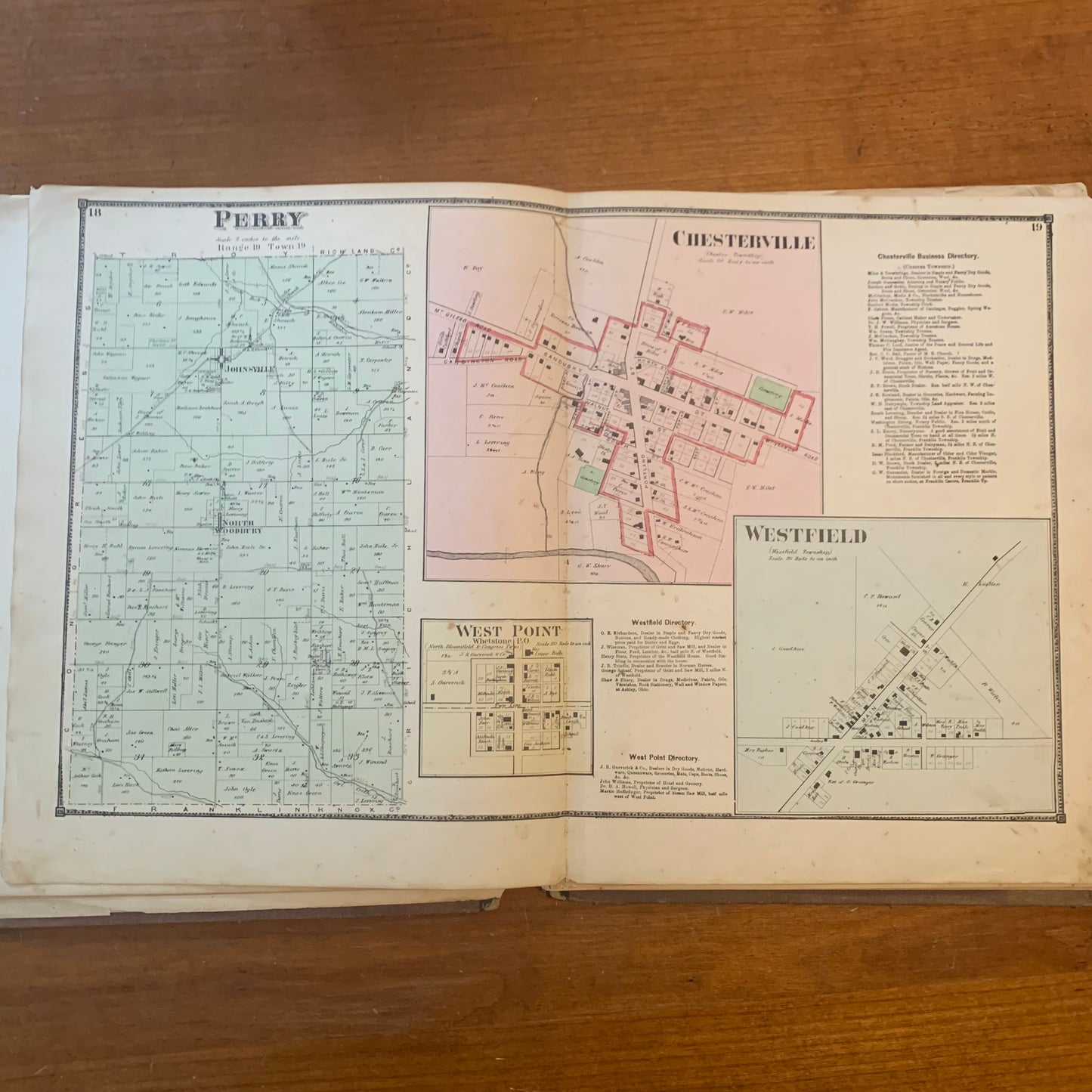 Atlas of Morrow County Ohio, 1871