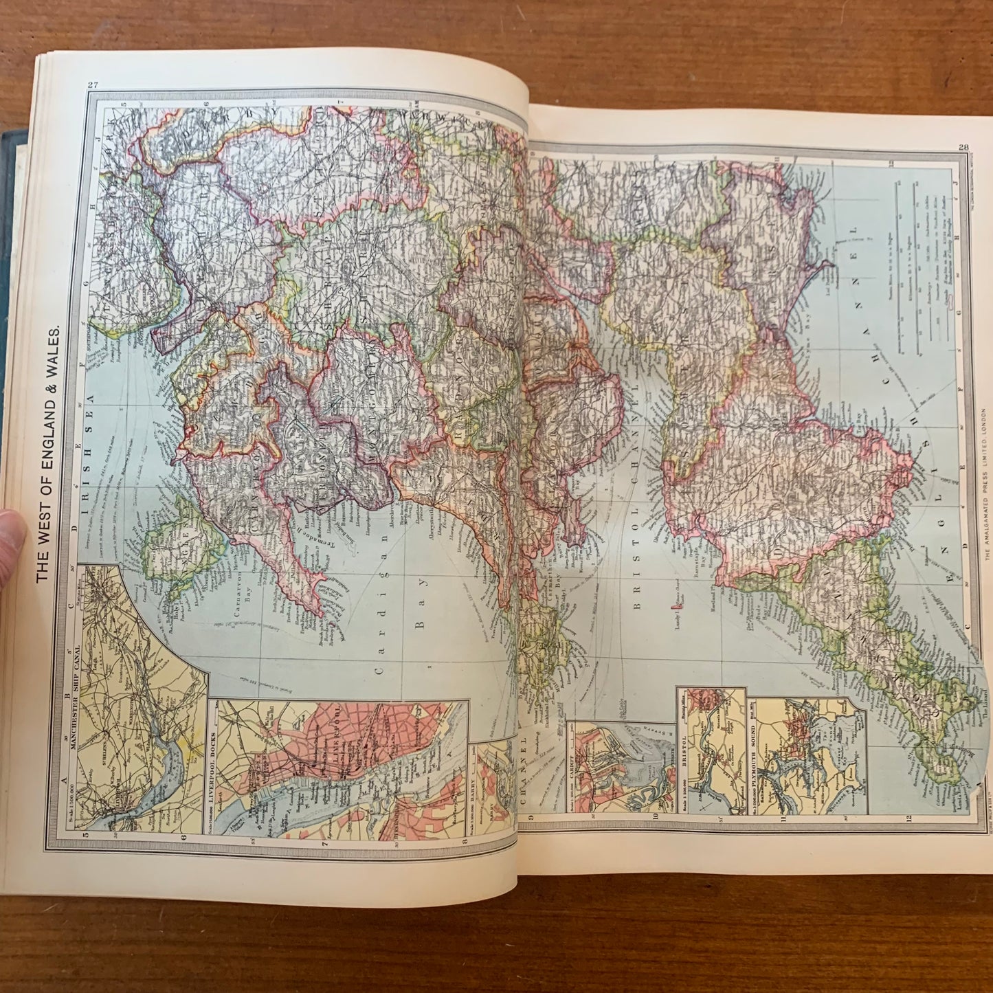 The Harmsworth Universal Atlas and Gazetteer, early 1900s