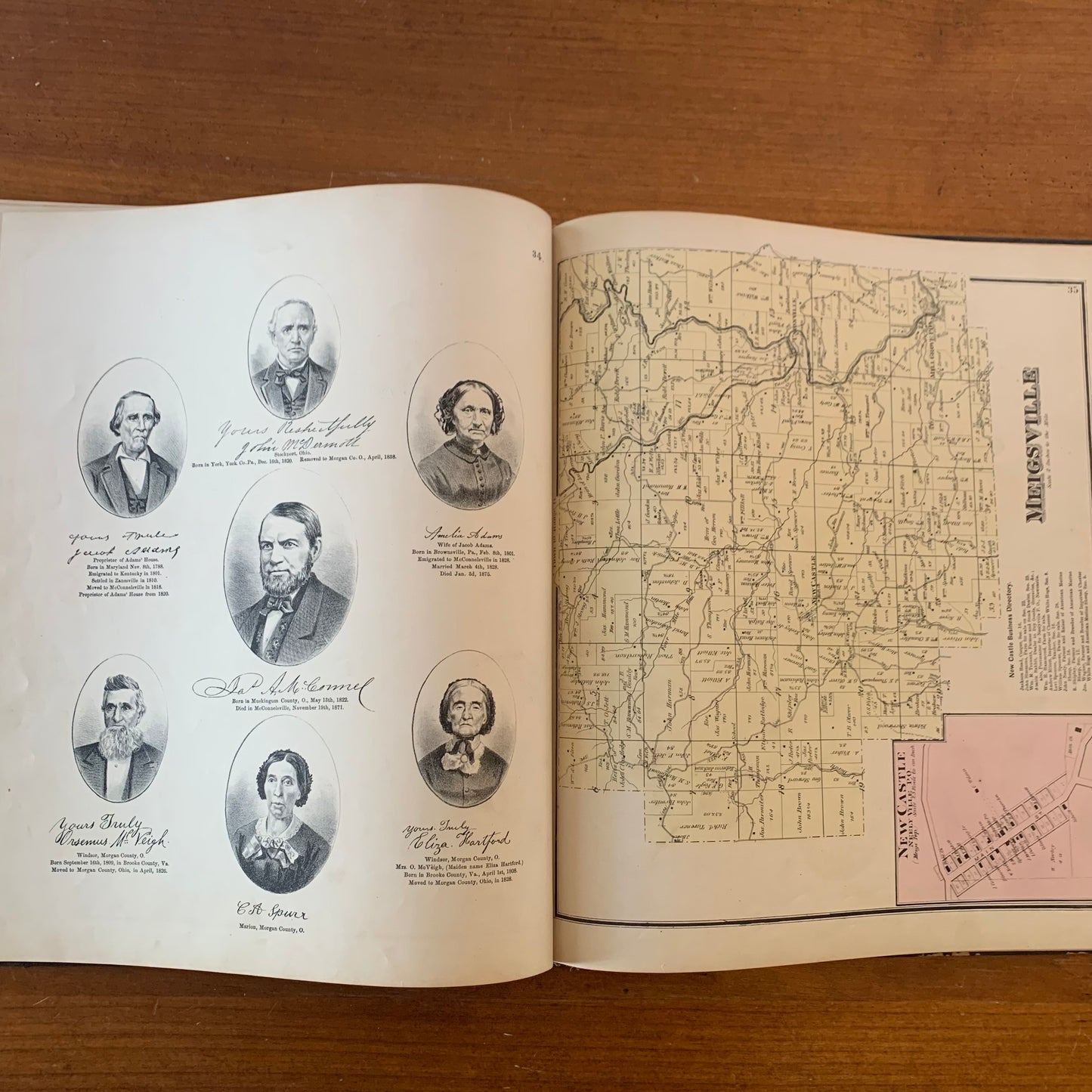 Atlas of Morgan County Ohio, 1875