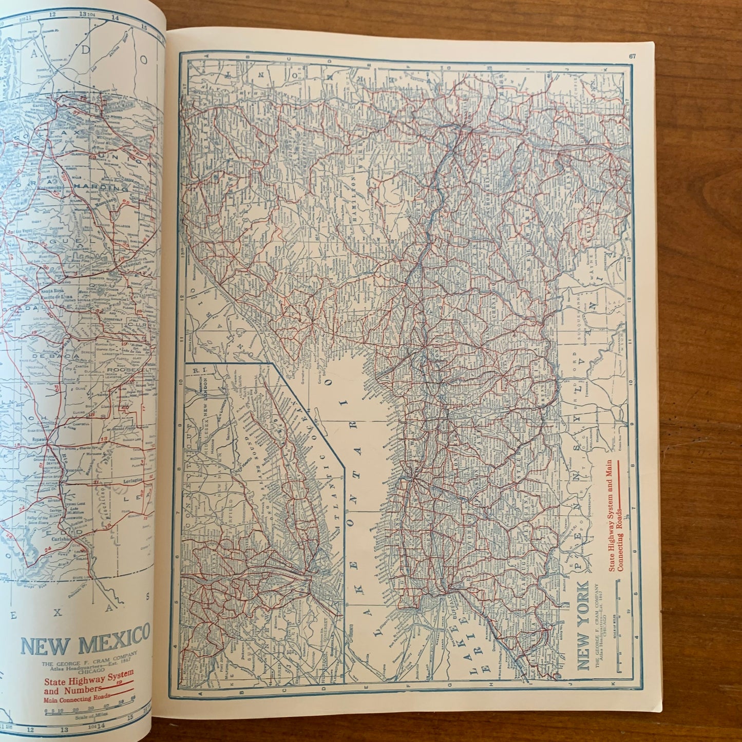 Auto Trails and Commercial Survey of the United States, 1921