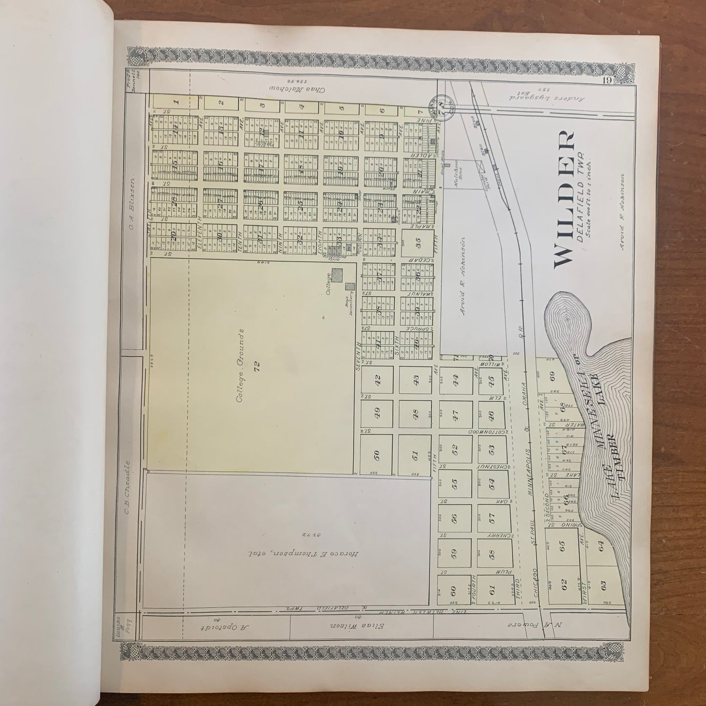 Standard Atlas of Jackson County Minnesota, 1914
