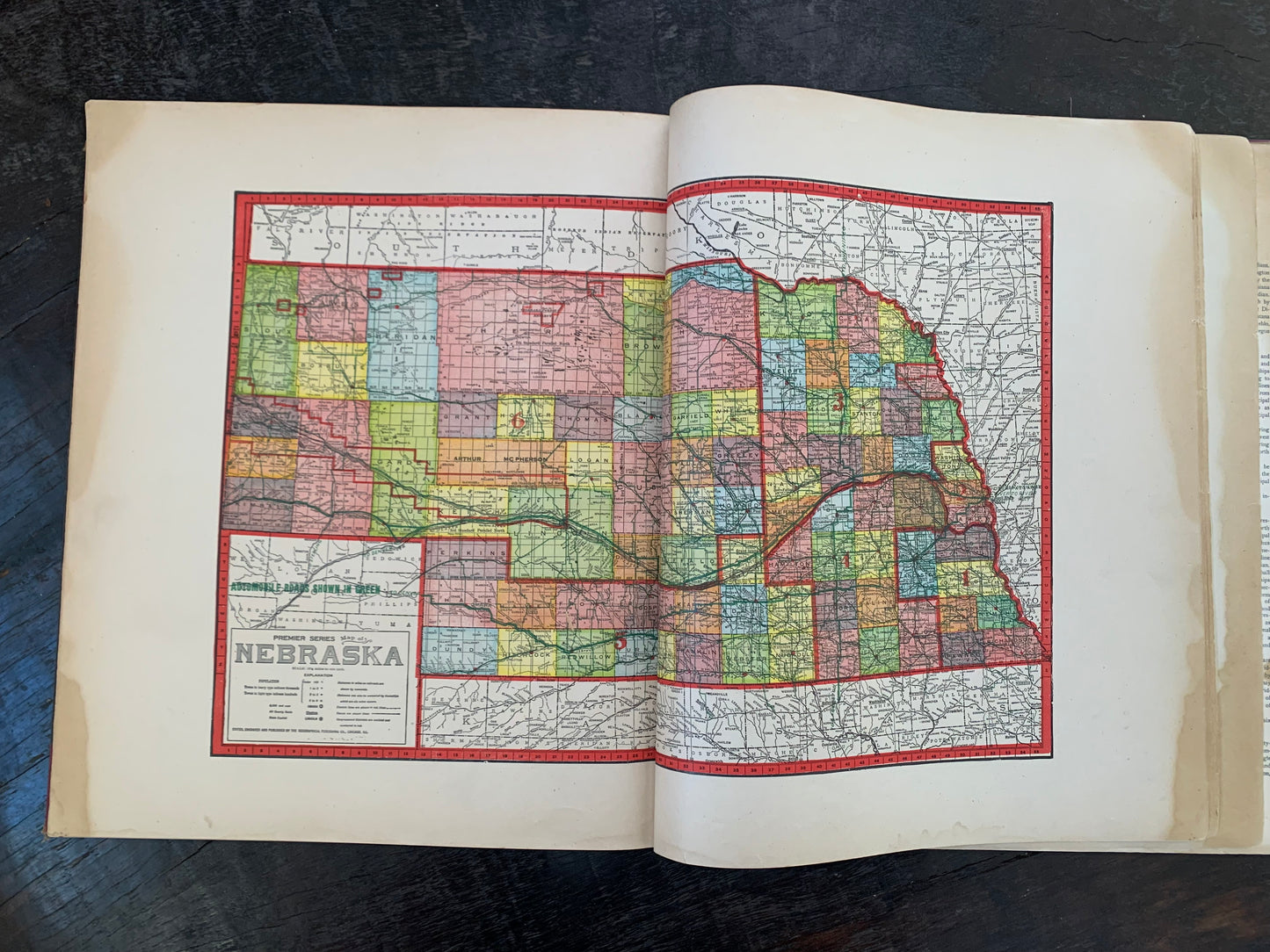 1919 Atlas of Dawson County Nebraska
