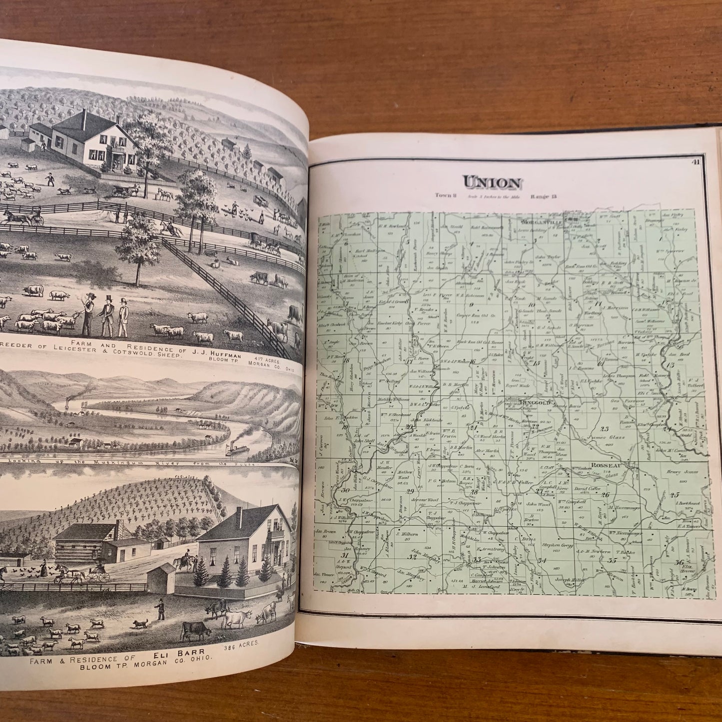 Atlas of Morgan County Ohio, 1875