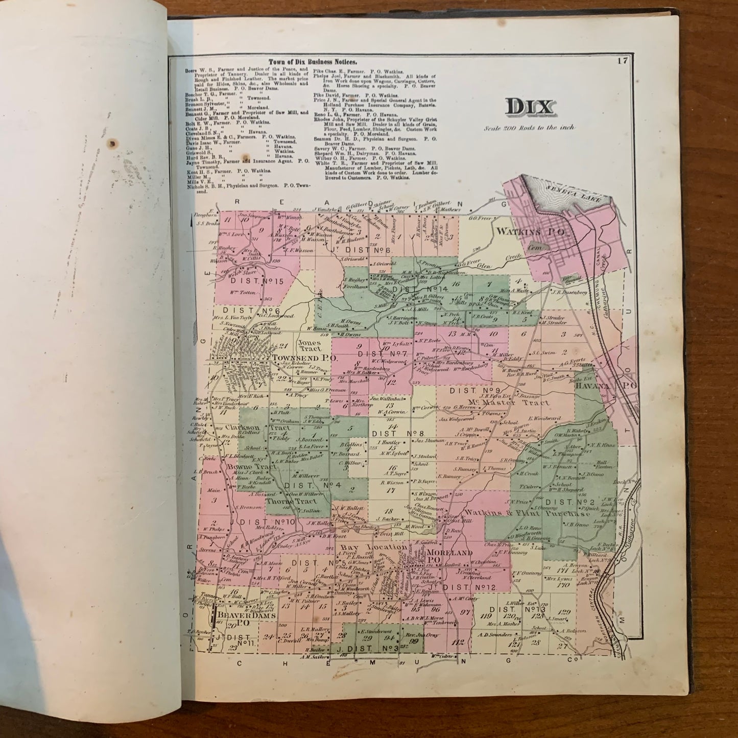 Atlas of Schuyler County New York, 1874