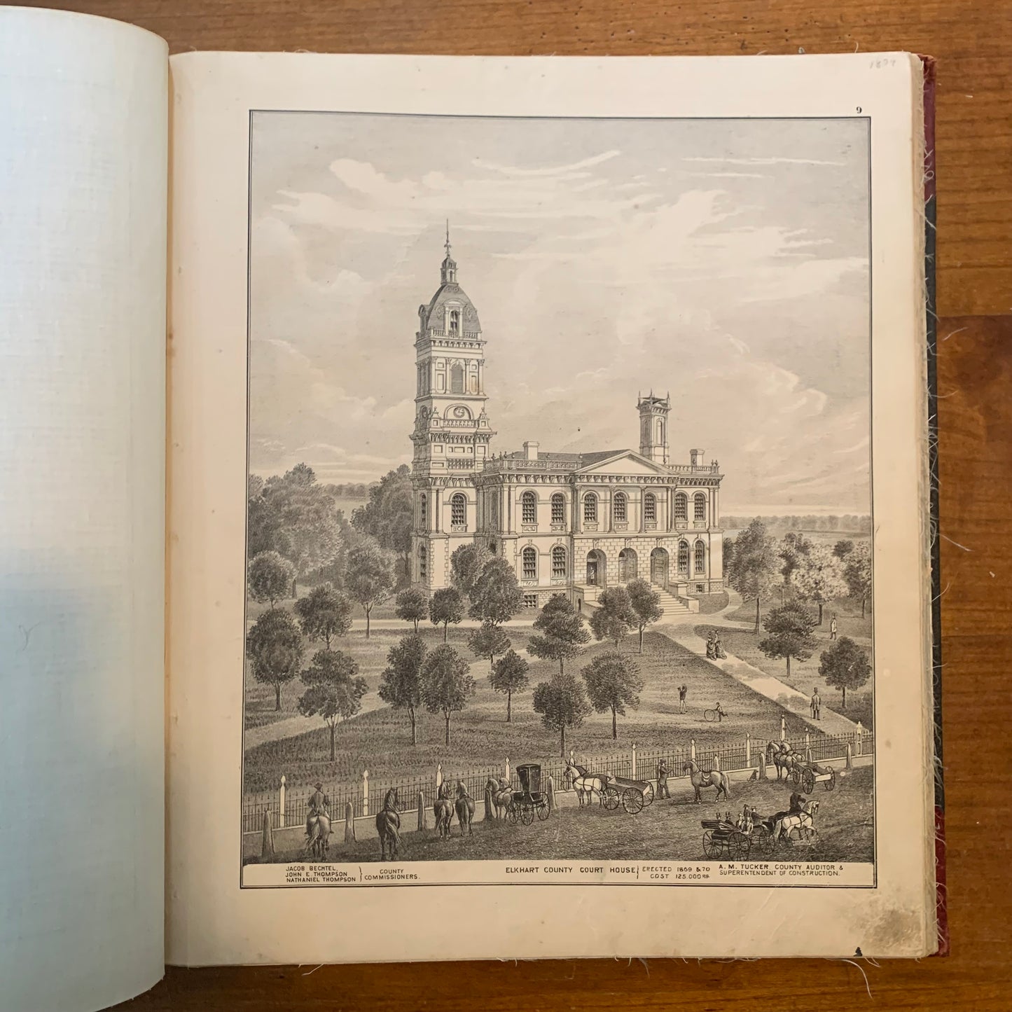 An Illustrated Historical Atlas of Elkhart County Indiana, 1874 REBOUND