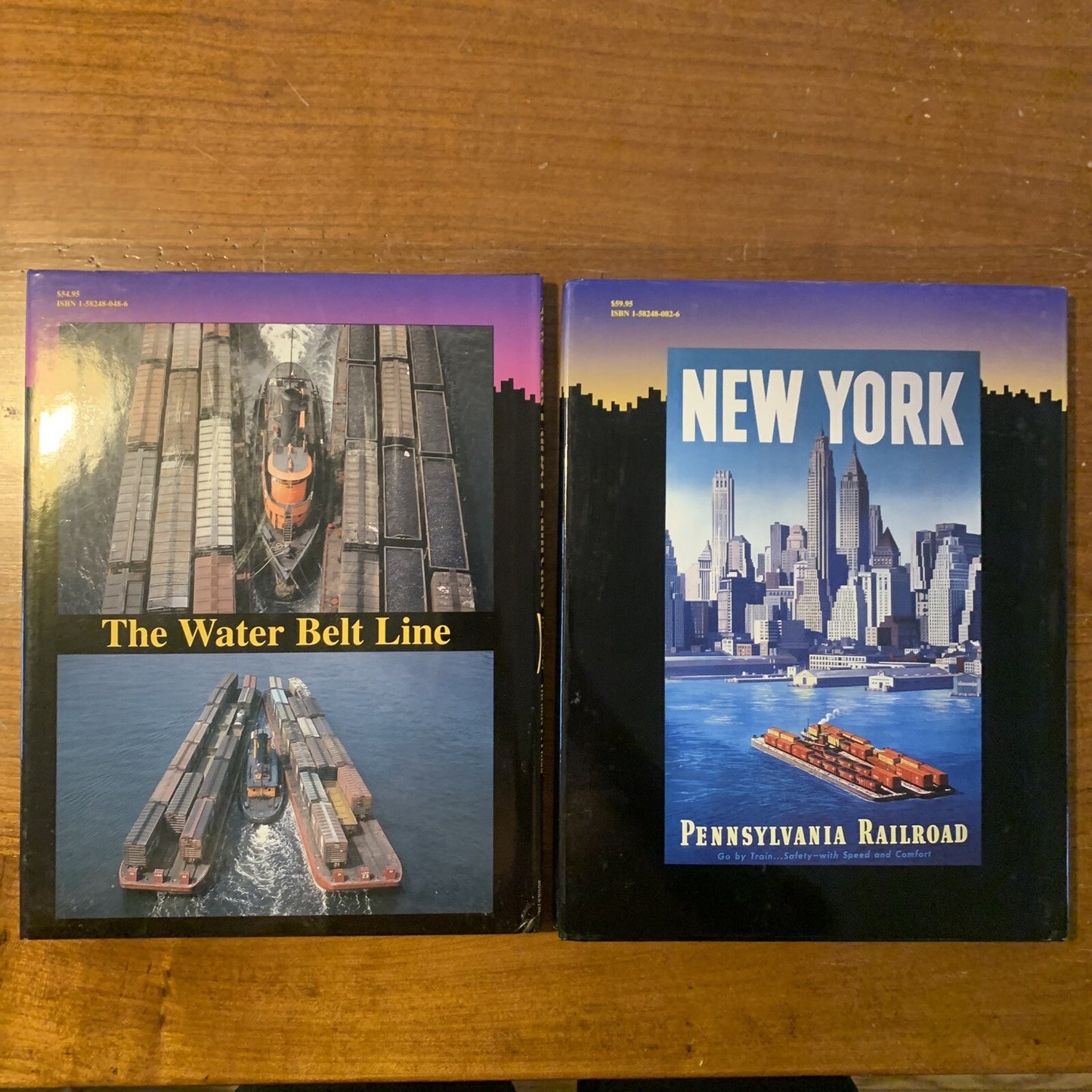 NEW YORK HARBOR RAILROADS 'In Color' VOL. 1 &2 by THOMAS R FLAGG 2000 & 2002