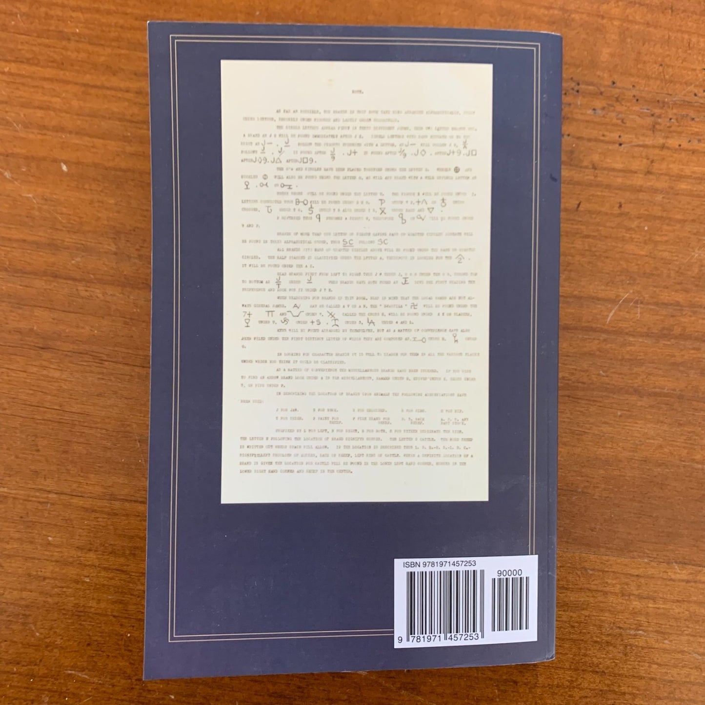 1912 Official Brand Book of the State of Wyoming / Facsimile