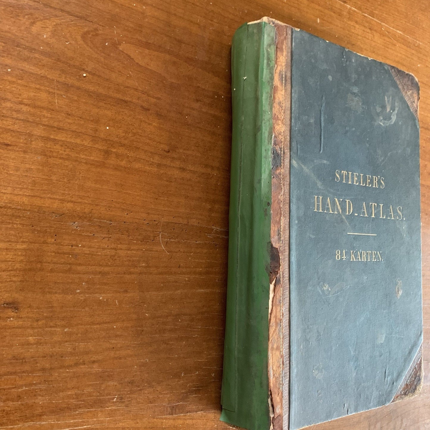 1869 Adolf Stieler's Hand Atlas of the Earth on All Parts of the World 84 Plates