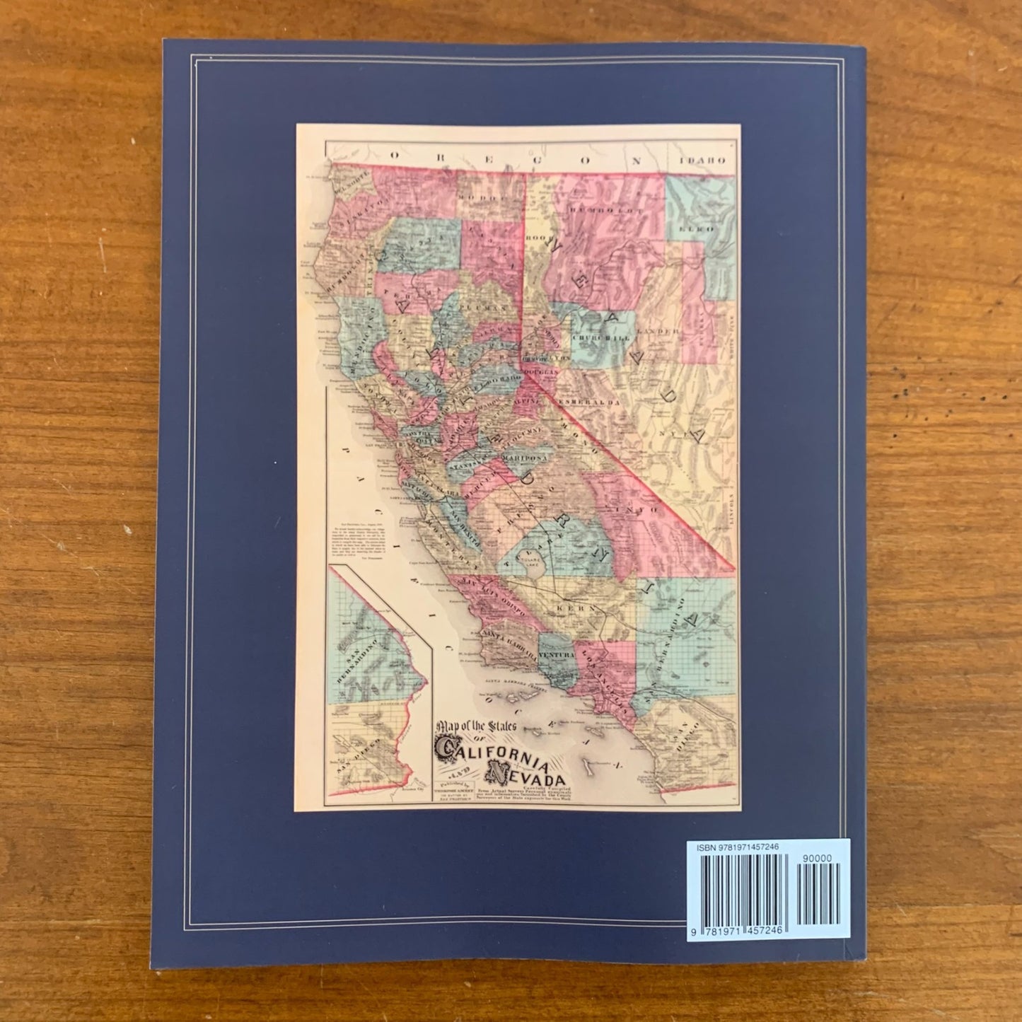 1876 Historical Atlas Map of Santa Clara County, California / Facsimile