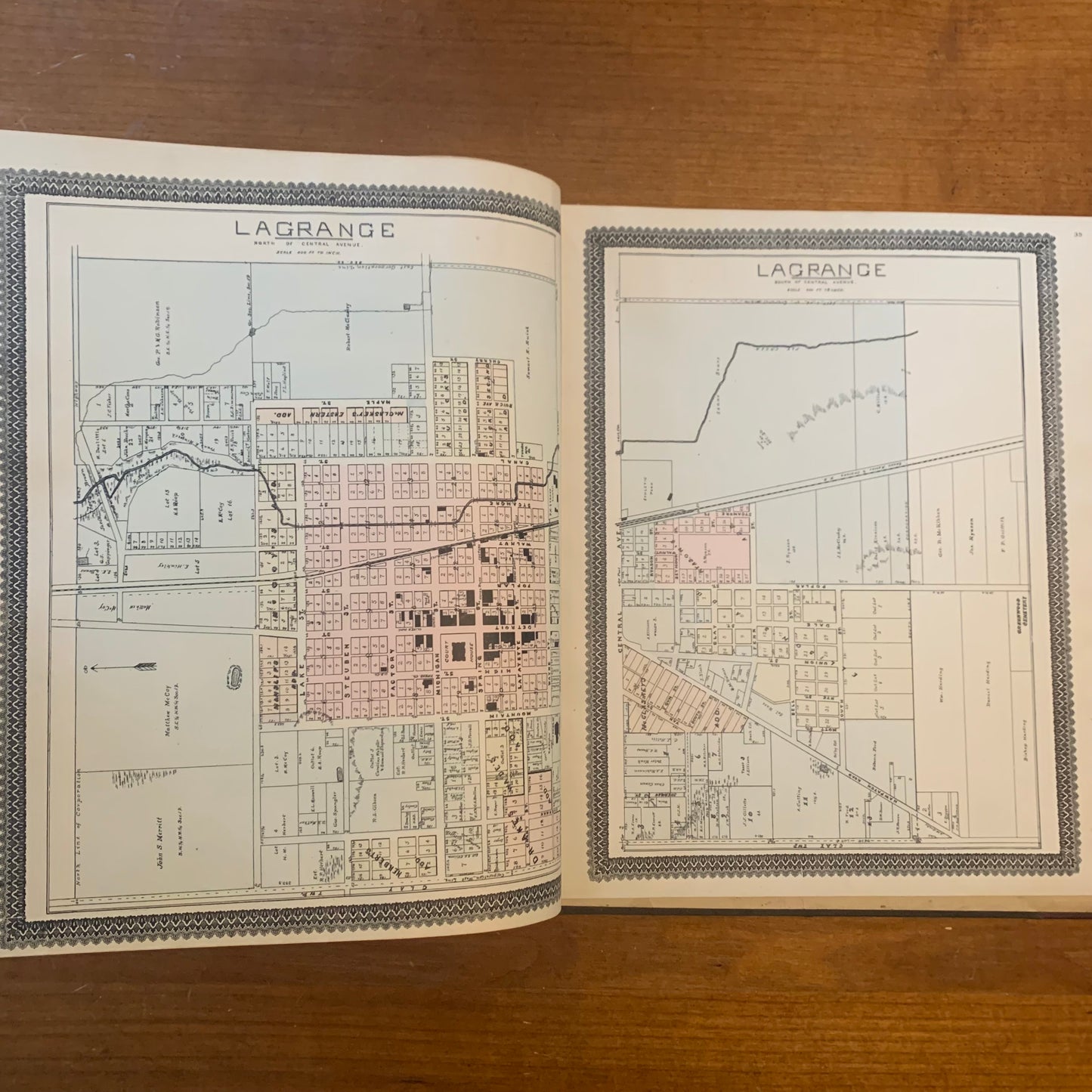 llustrated Atlas and Columbian Souvenir of LaGrange County, Indiana, 1893
