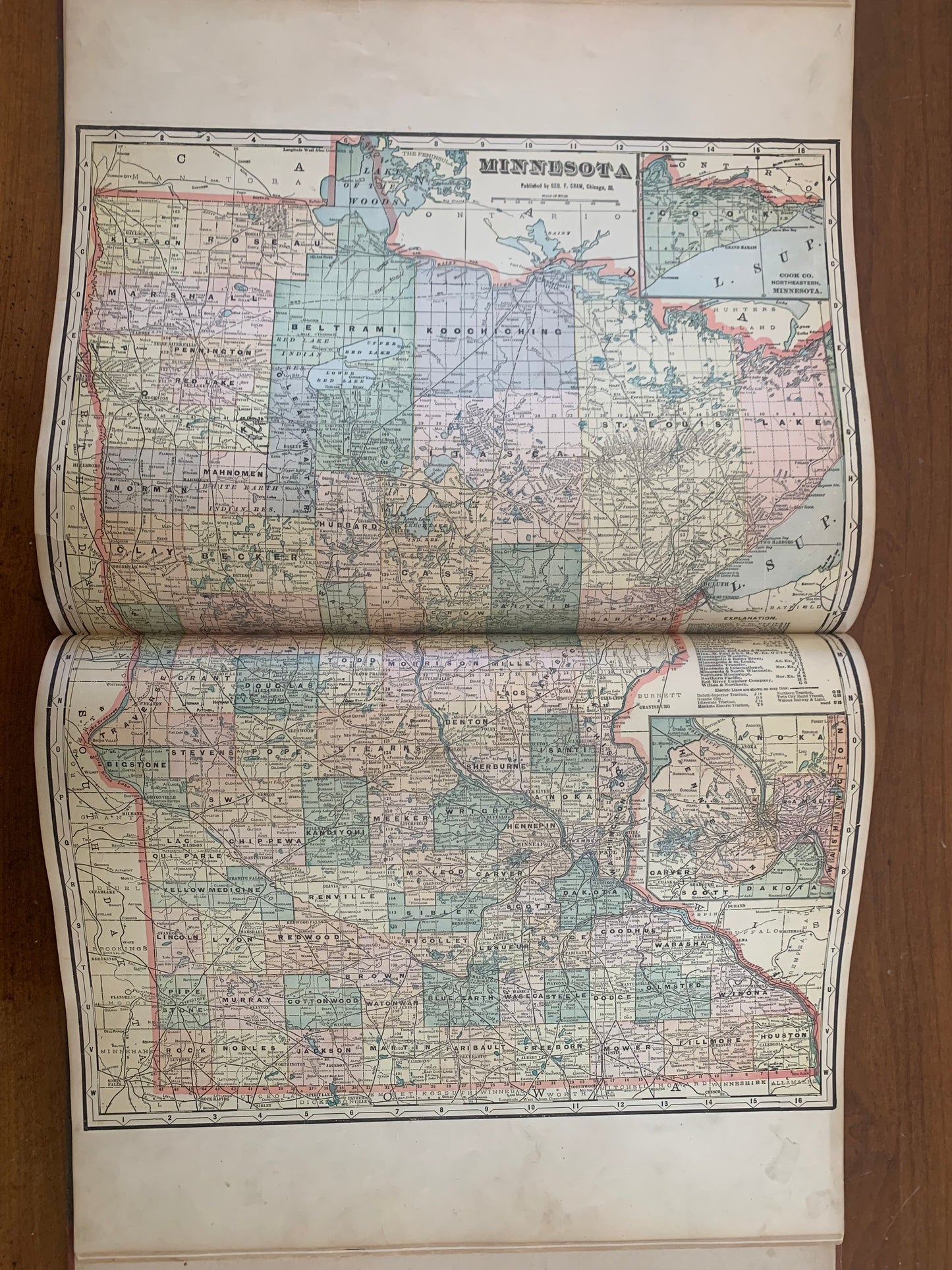 Standard Atlas of Jackson County Minnesota, 1914