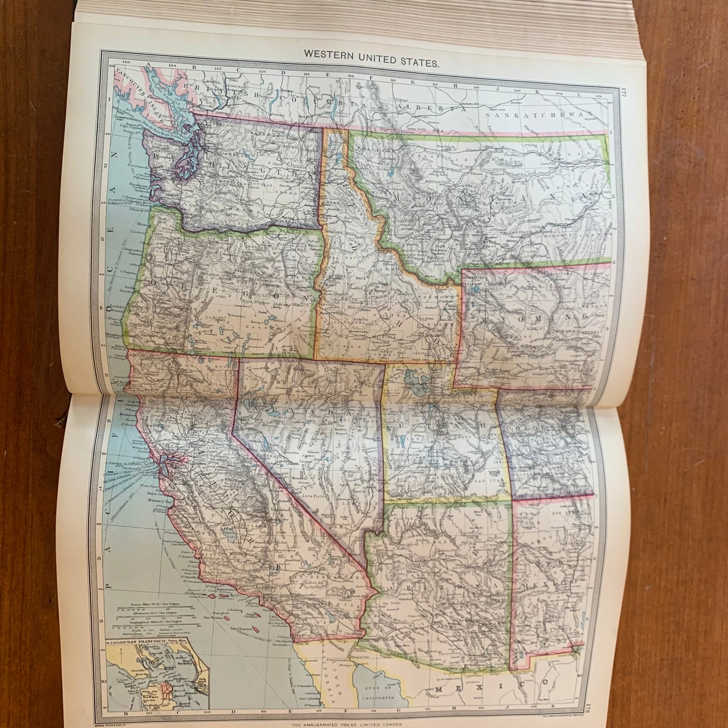 The Harmsworth Universal Atlas and Gazetteer, early 1900s