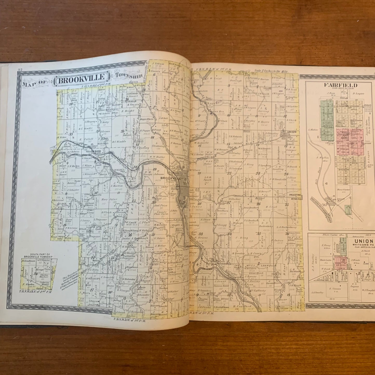 Atlas of Franklin County Indiana to Which Are Added Various General Maps, History, Statistics, Illustrations, 1882