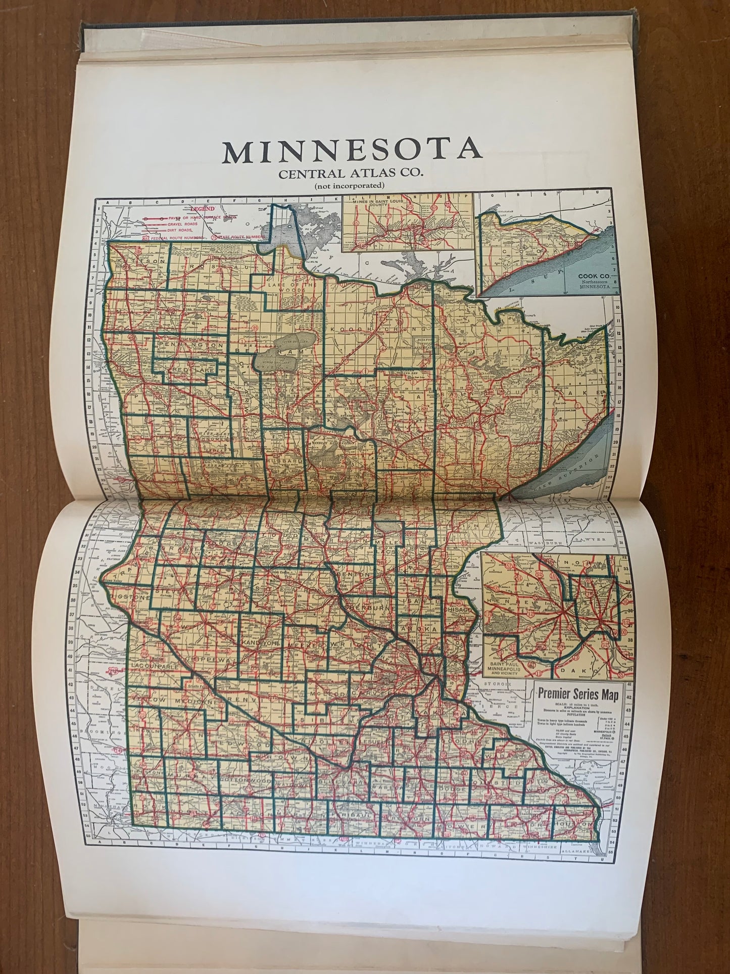 Standard Atlas of Jackson County Minnesota, 1936