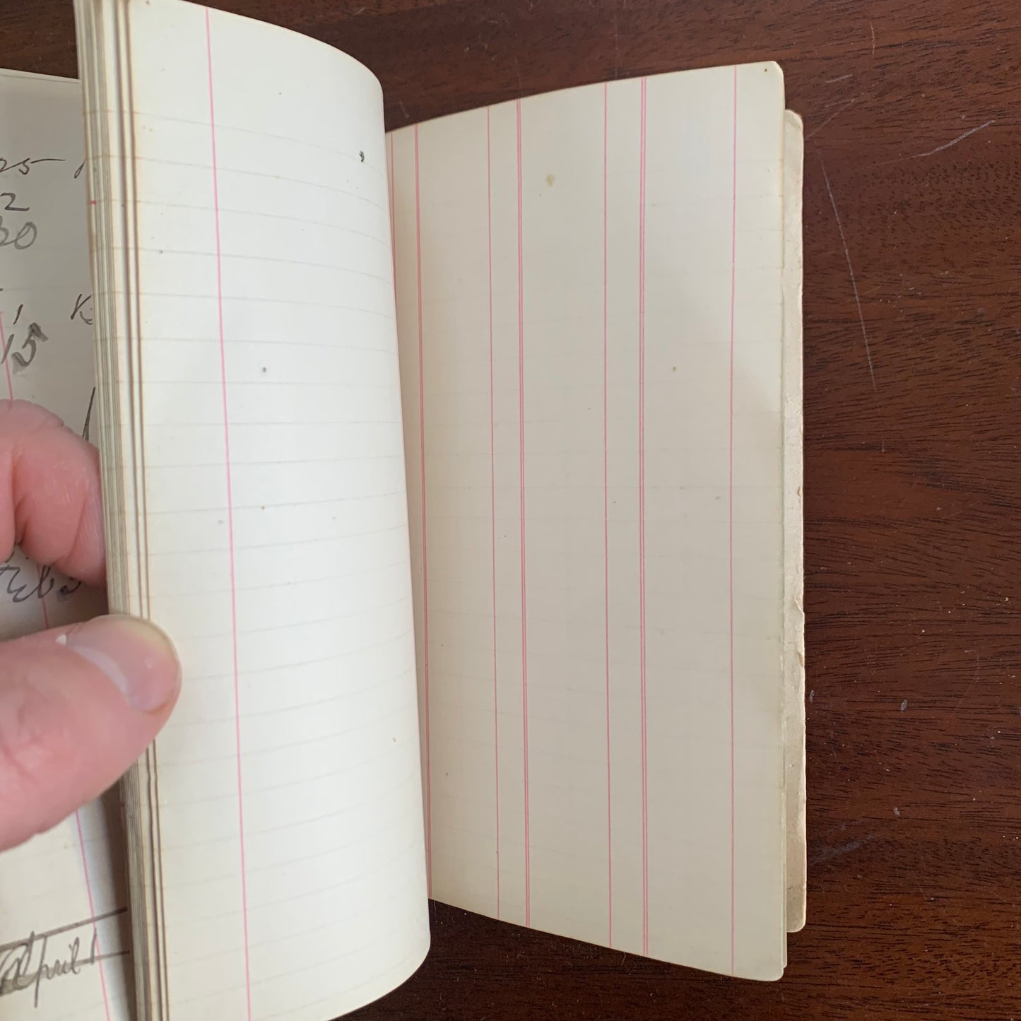 1889 Leather Wells, Fargo & Co's Bank 'In Account With' Book