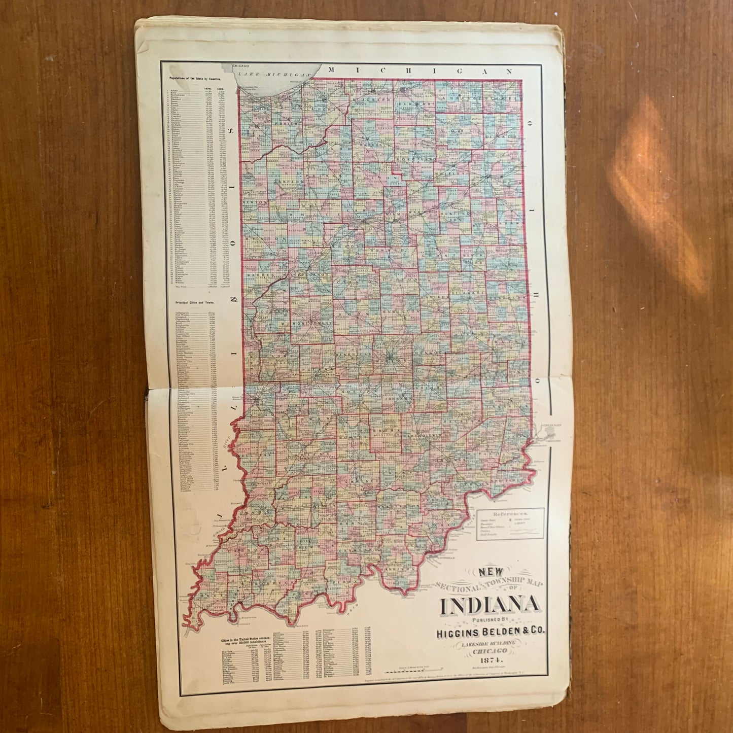 An Illustrated Historical Atlas of Elkhart County Indiana, 1874