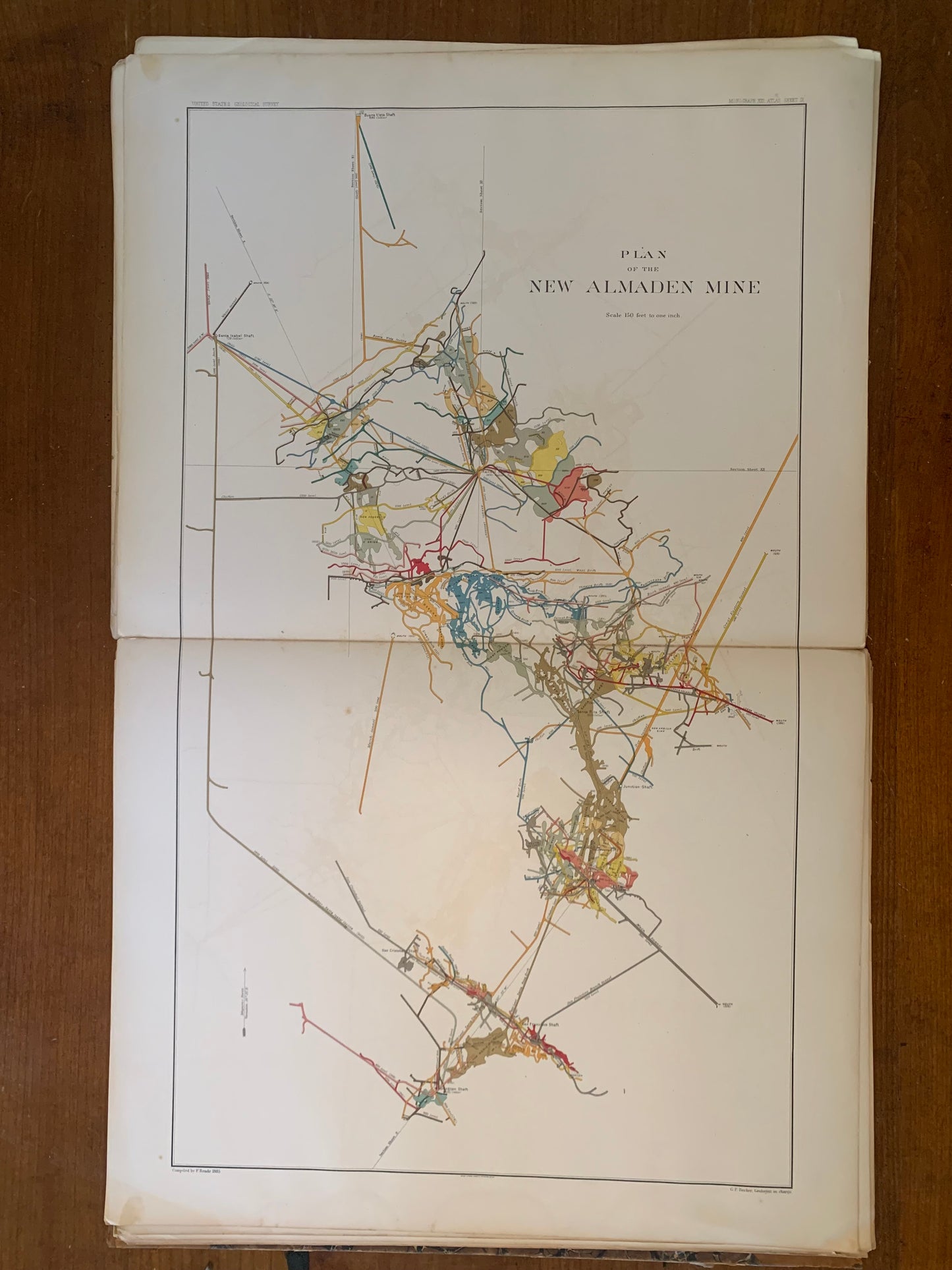 Atlas to Accompany a Monograph on the Geography of the Quicksilver Deposits of the Pacific Slope, 1887