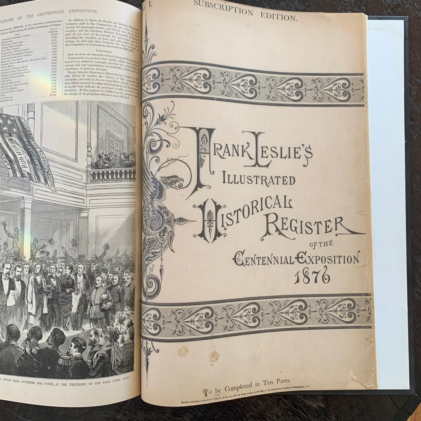 Frank Leslie’s Historical Register of the United States Centennial Exposition, 1876