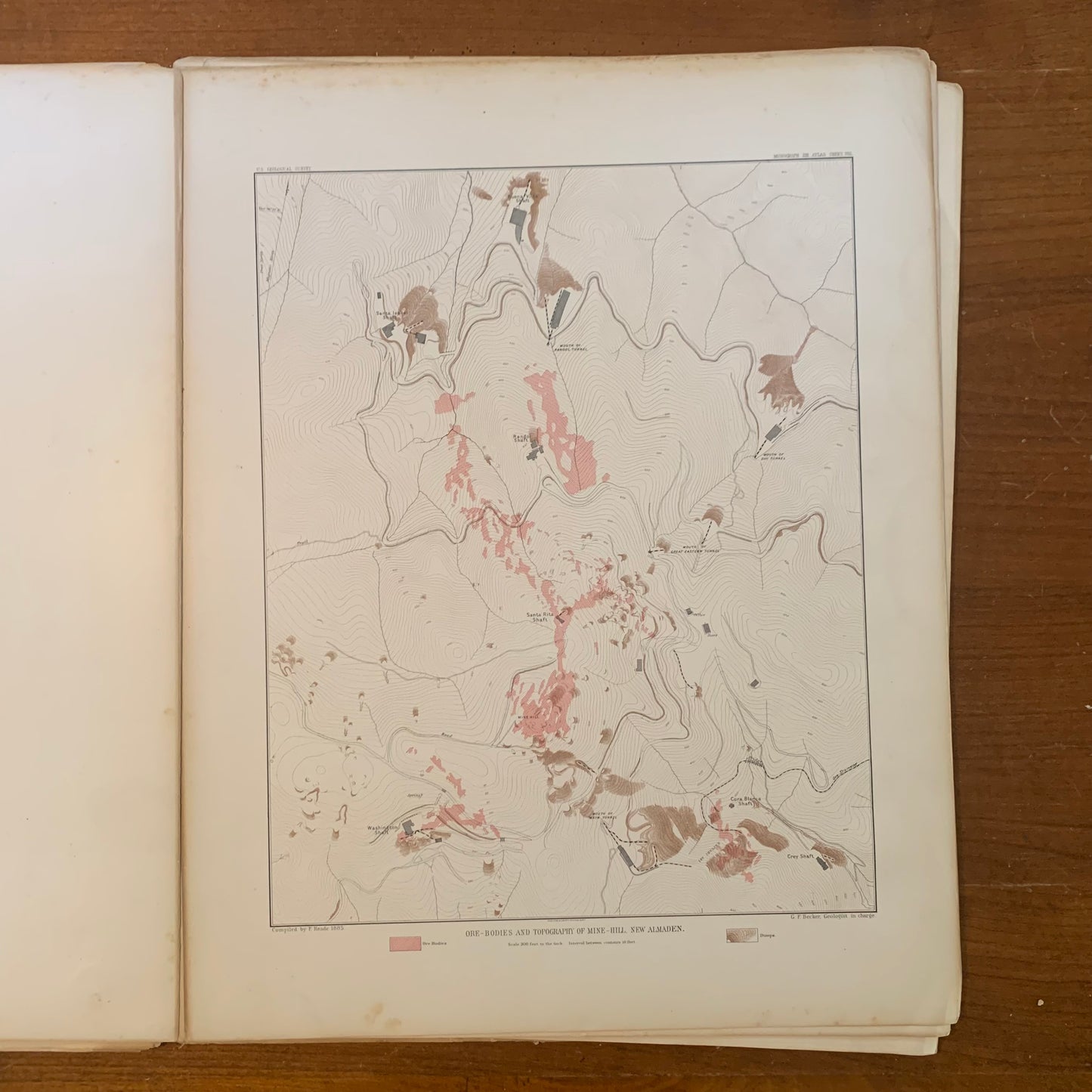 Atlas to Accompany a Monograph on the Geography of the Quicksilver Deposits of the Pacific Slope, 1887