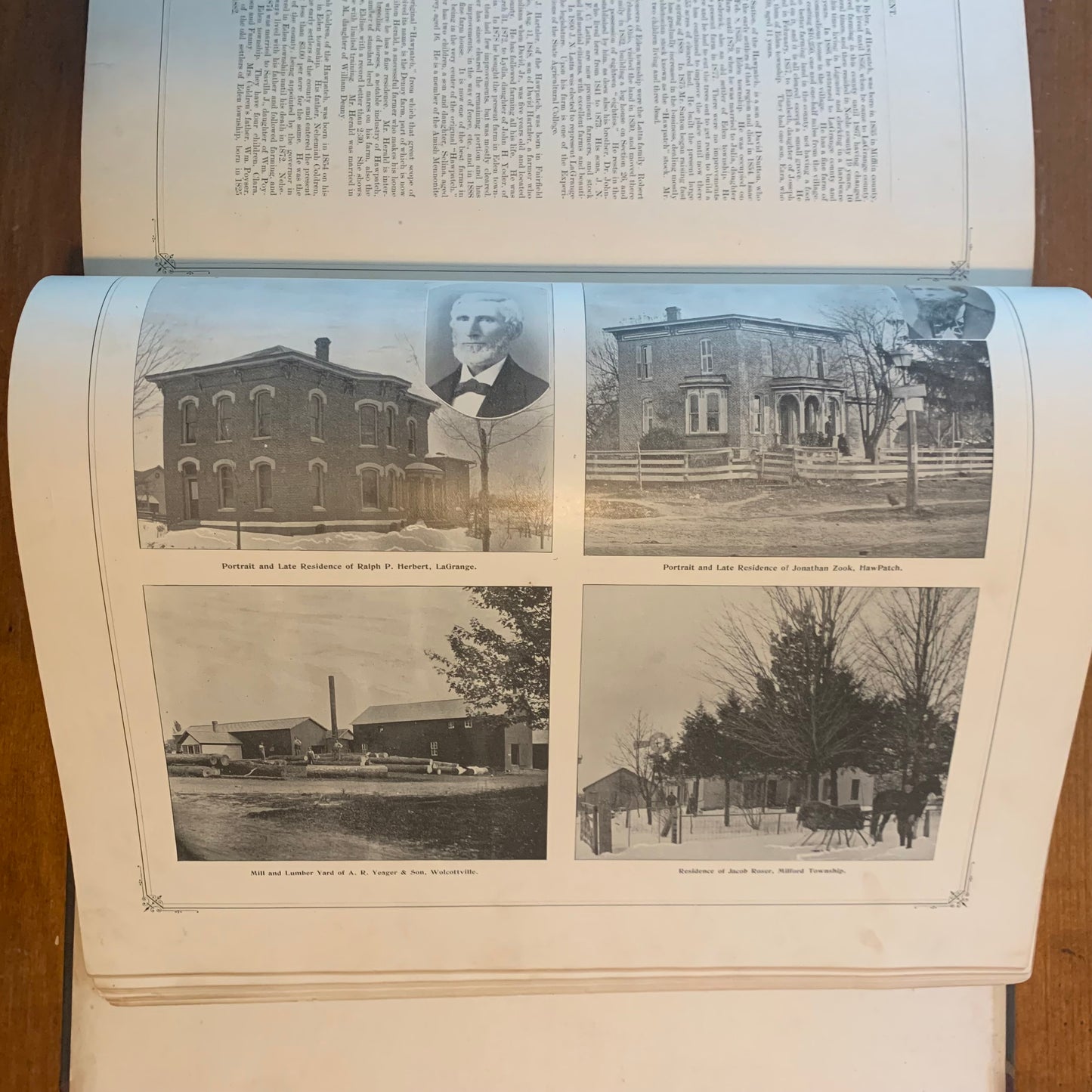llustrated Atlas and Columbian Souvenir of LaGrange County, Indiana, 1893