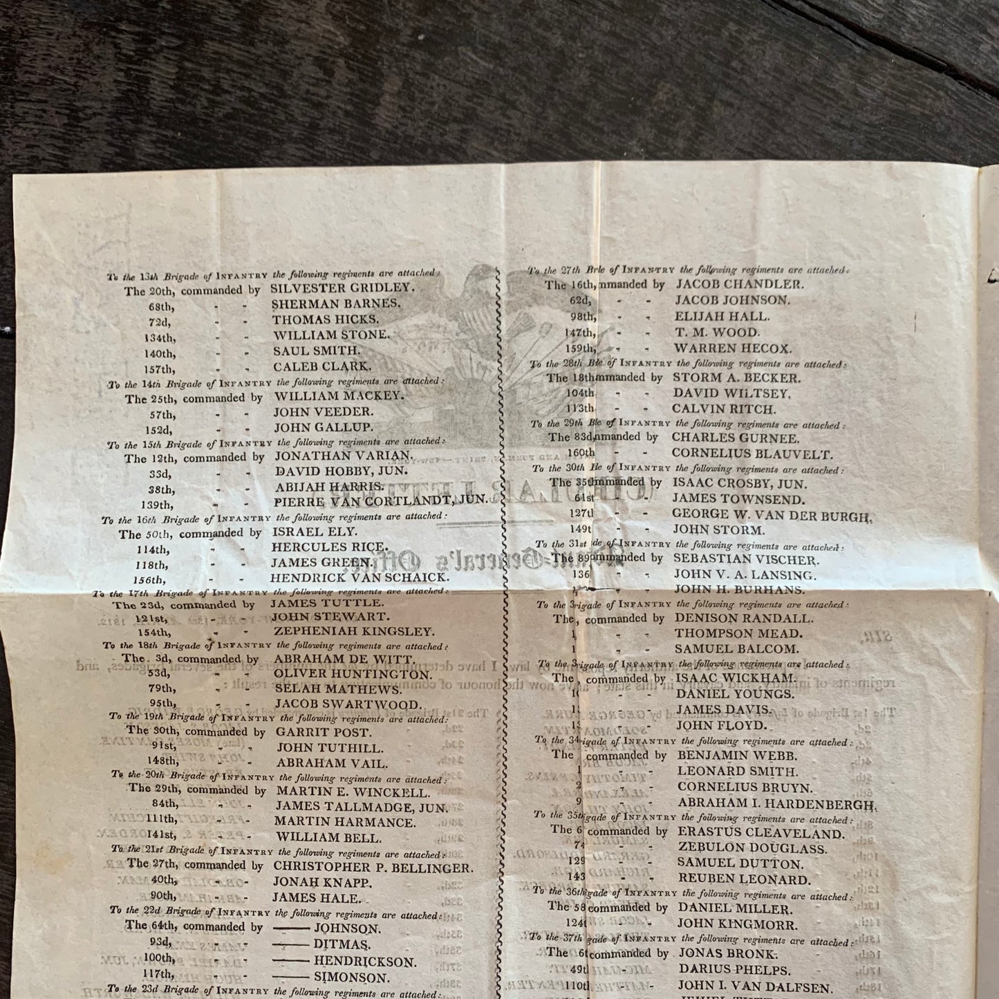 War of 1812 Circular Letter signed by William Paulding Jr, future New York Mayor