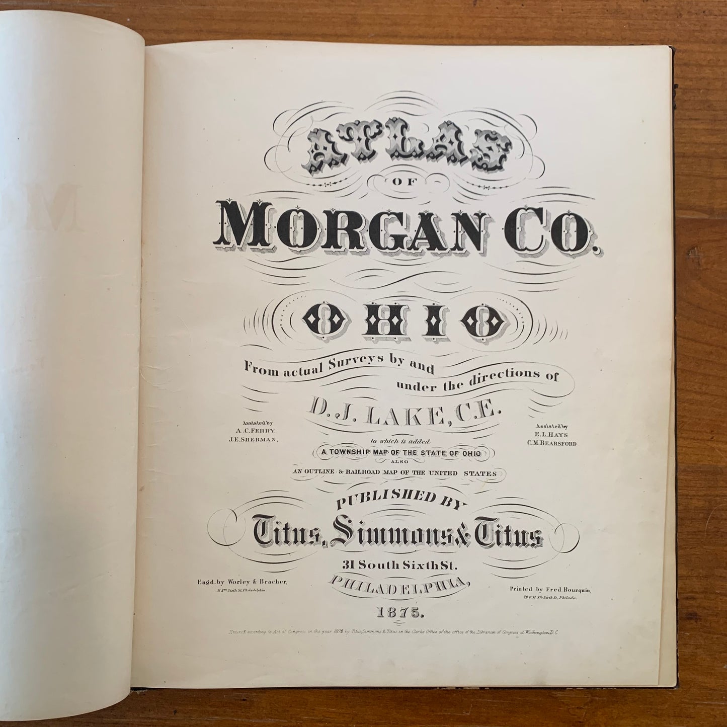 Atlas of Morgan County Ohio, 1875