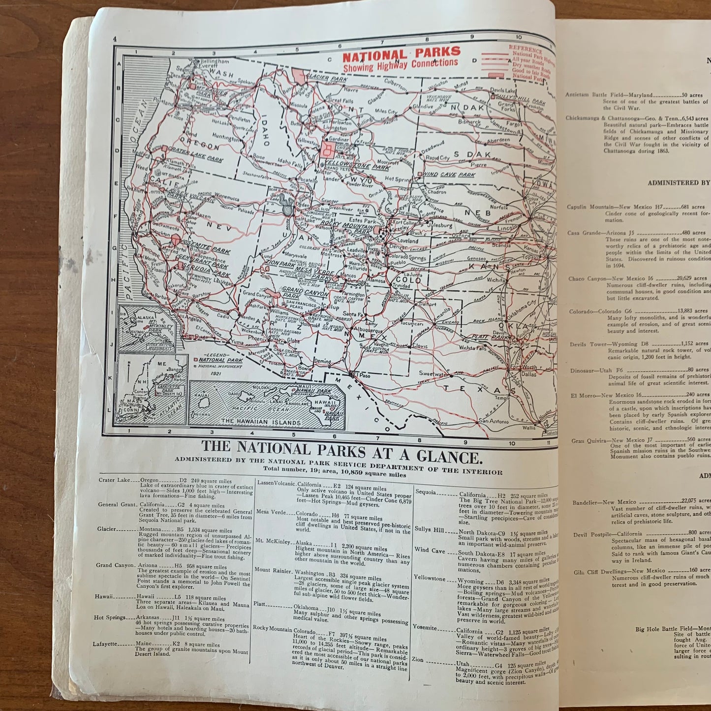 Auto Trails and Commercial Survey of the United States, 1921
