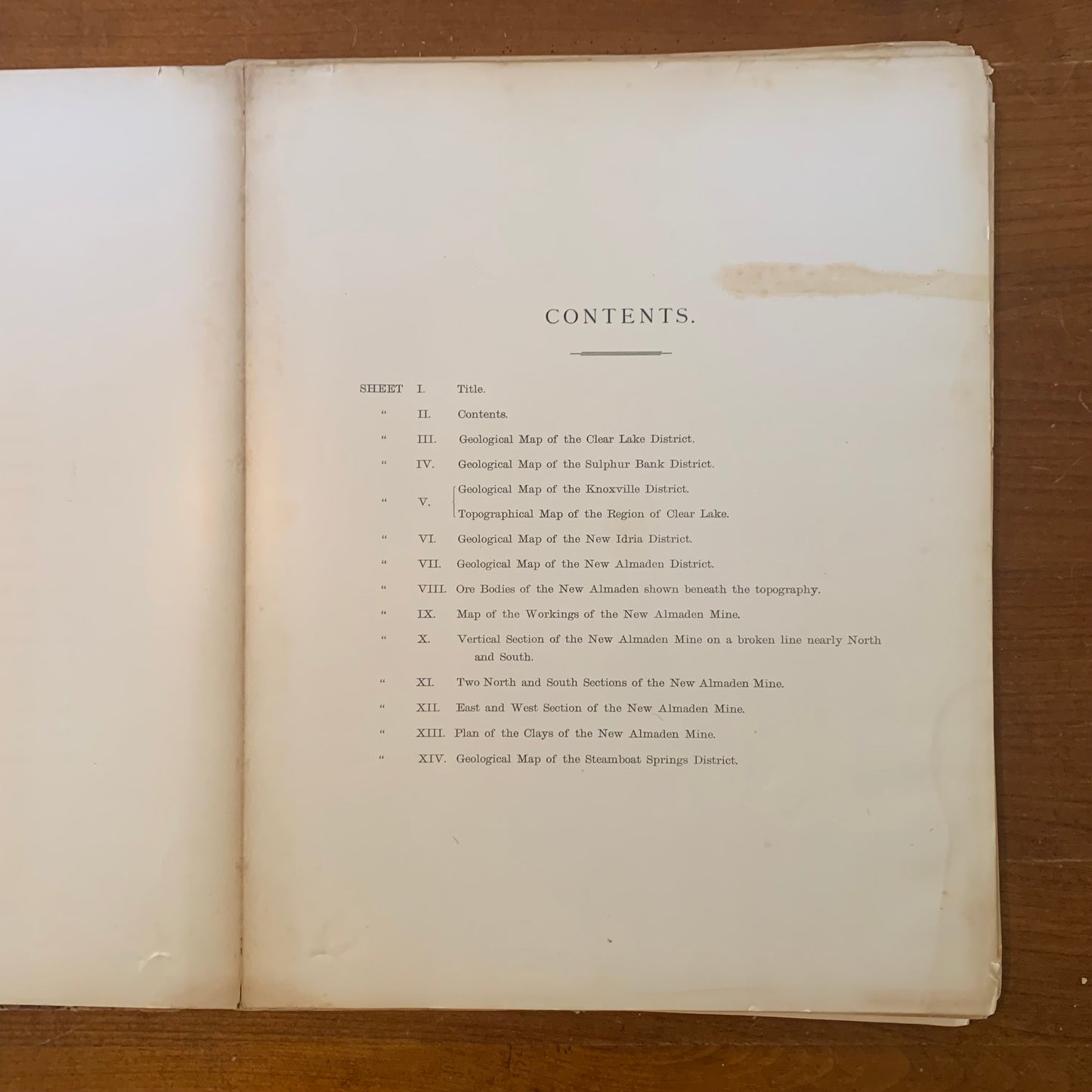 Atlas to Accompany a Monograph on the Geography of the Quicksilver Deposits of the Pacific Slope, 1887