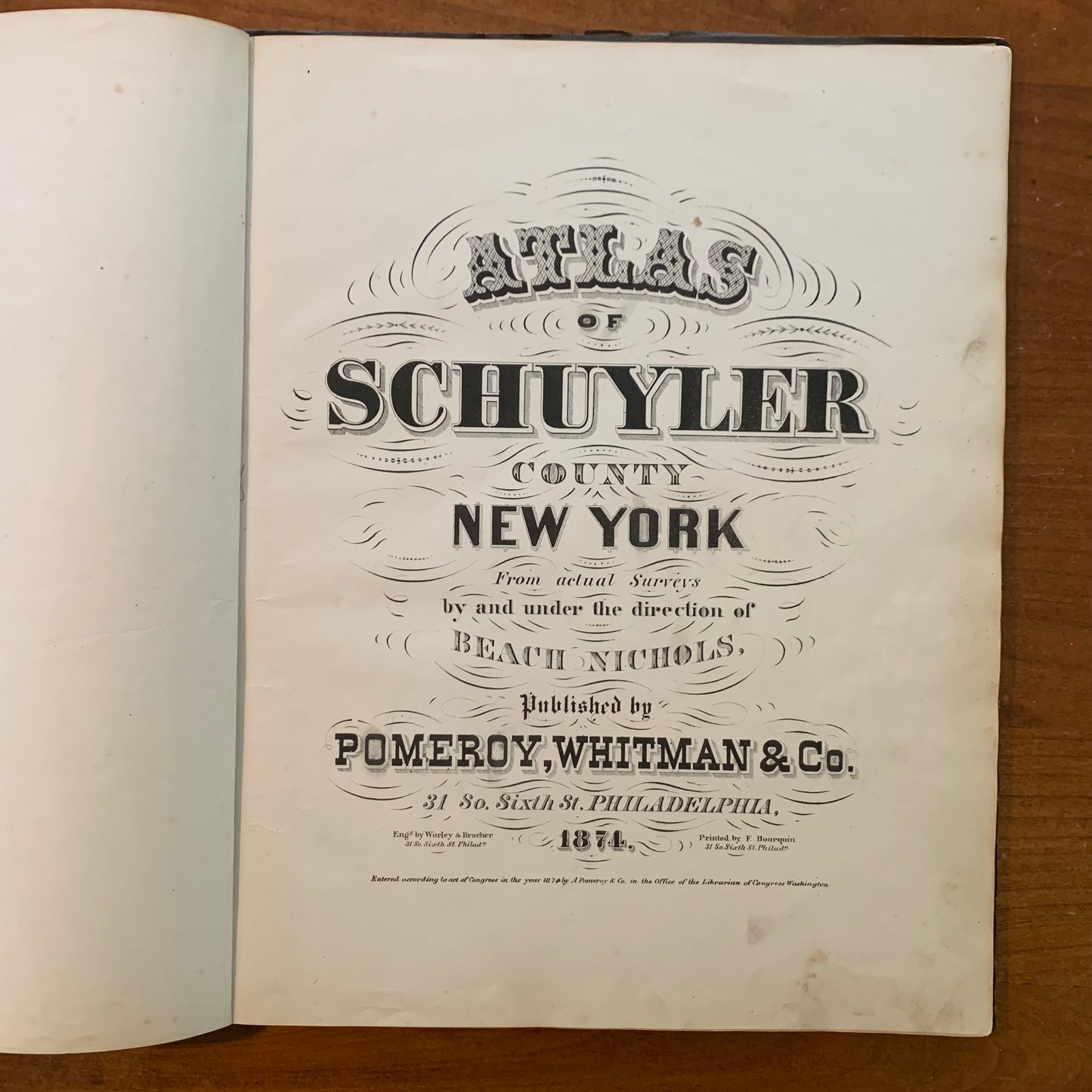 Atlas of Schuyler County New York, 1874