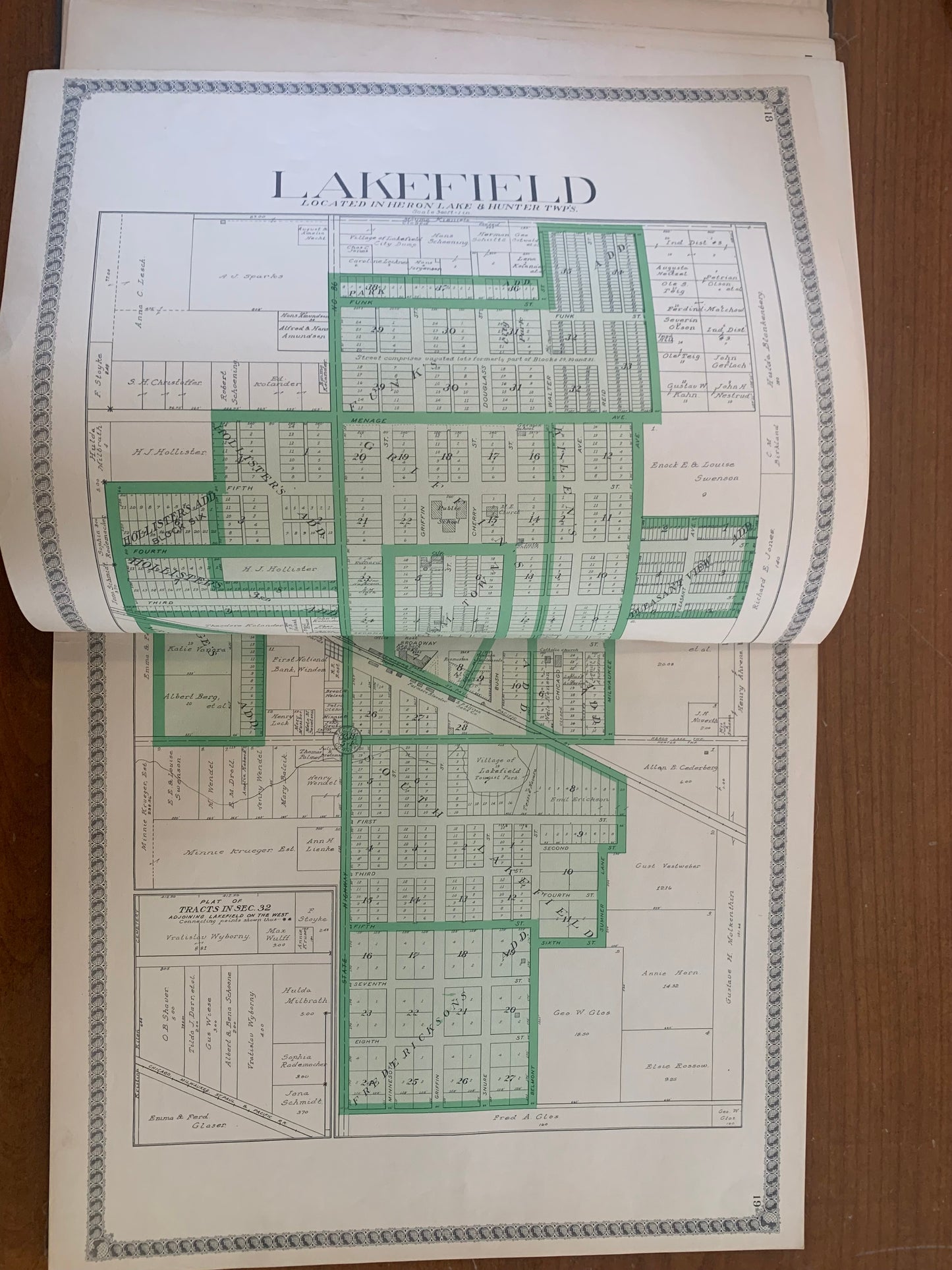 Standard Atlas of Jackson County Minnesota, 1936