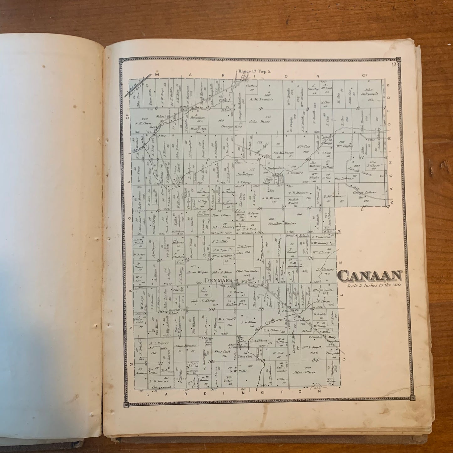 Atlas of Morrow County Ohio, 1871