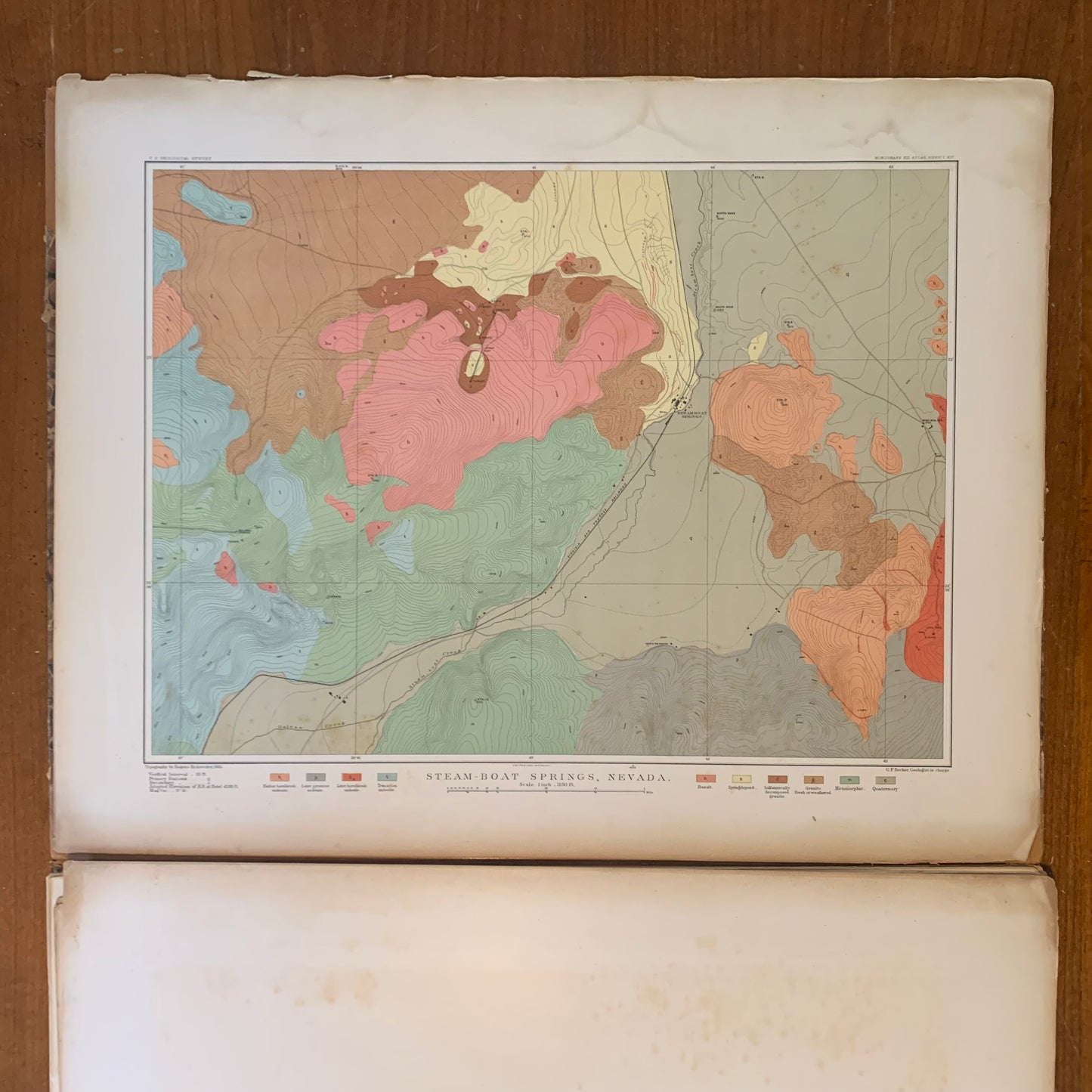 Atlas to Accompany a Monograph on the Geography of the Quicksilver Deposits of the Pacific Slope, 1887