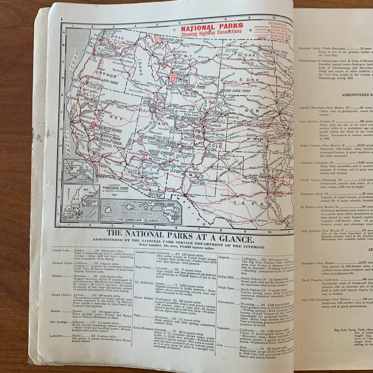Auto Trails and Commercial Survey of the United States, 1921