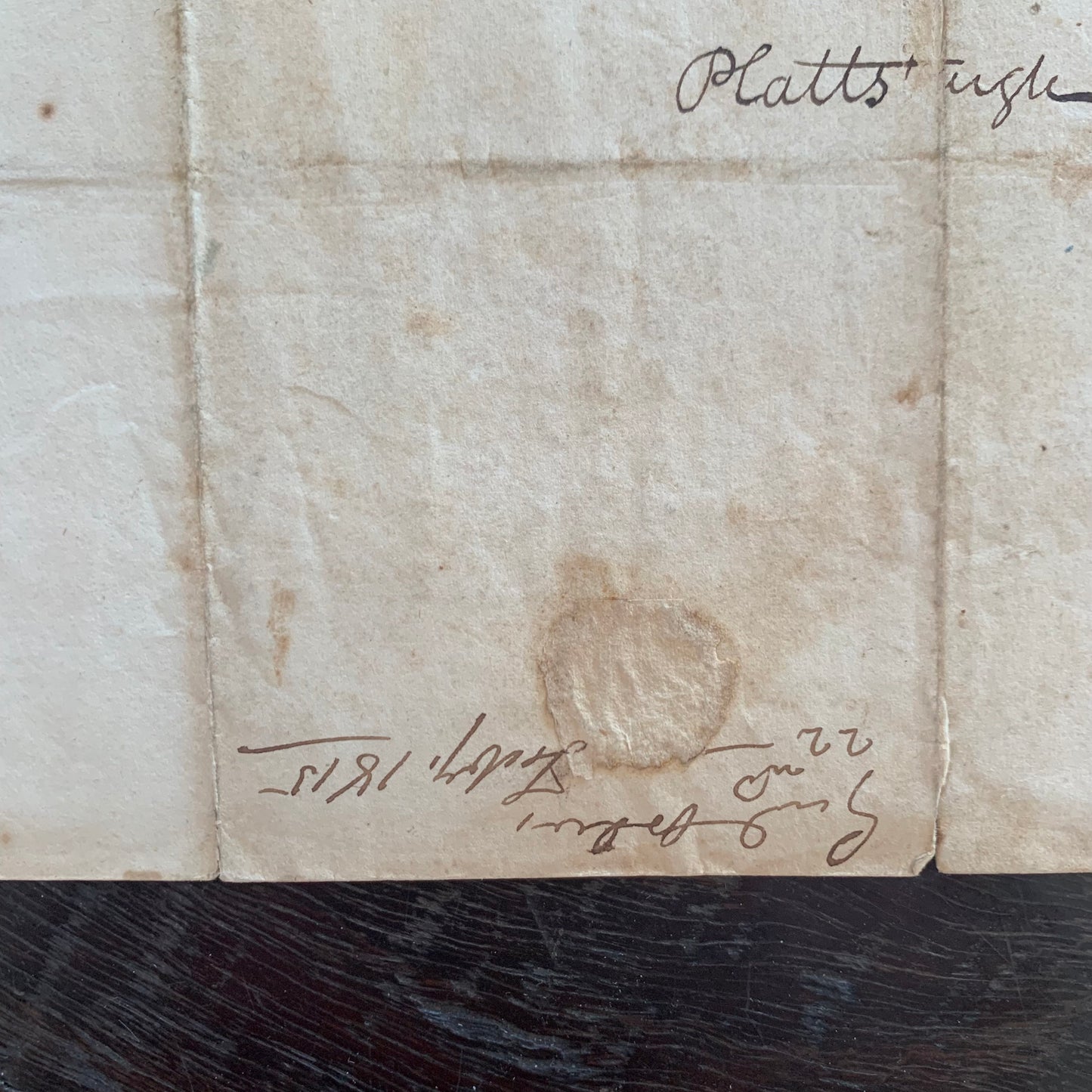 War of 1812 New York Militia Peace Treaty Announcement Signed by Solomon Van Rensselaer