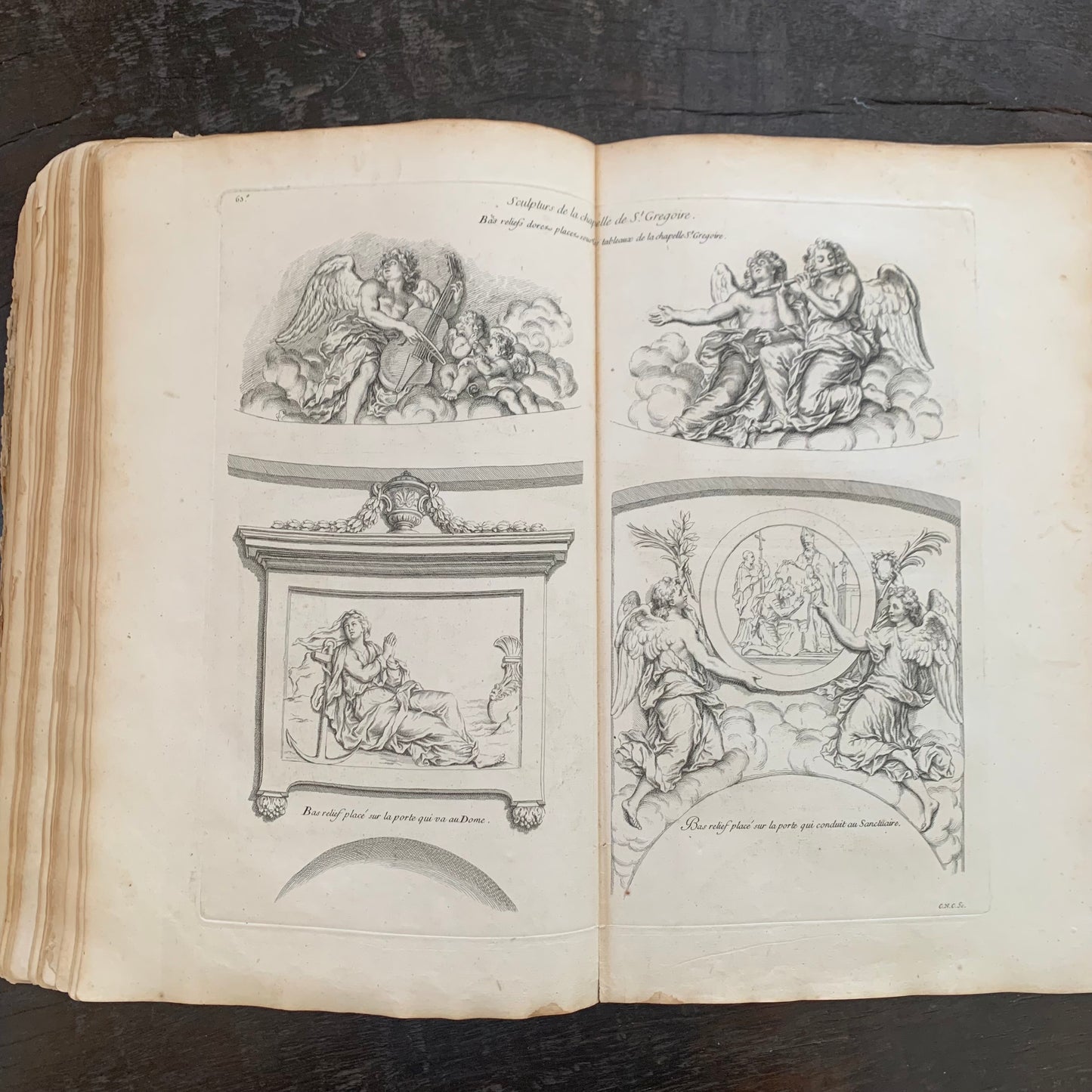 1700s Description historique de l'Hôtel royal des invalides by Pérau M. l'abbé.