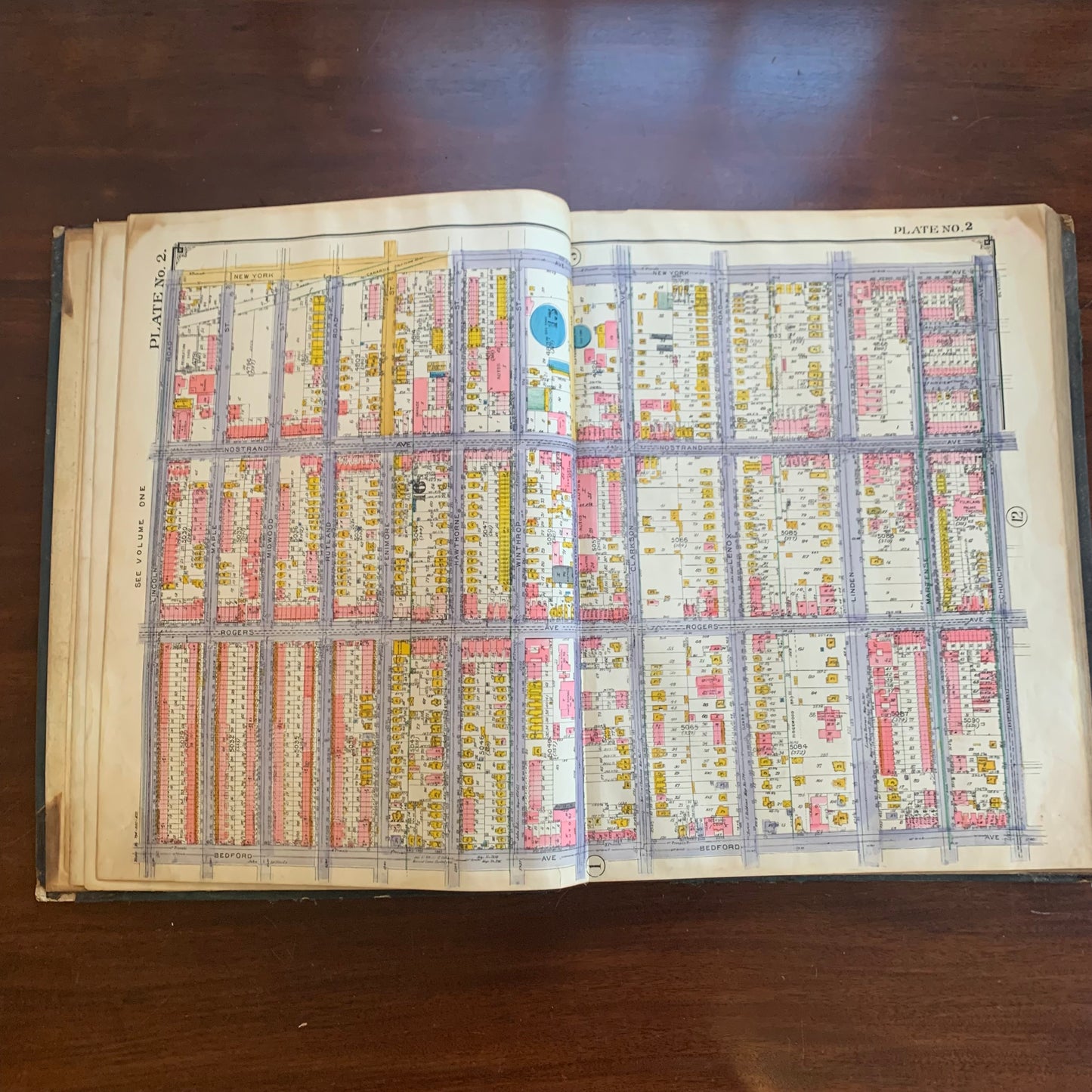 1924 Atlas of the Borough of Brooklyn. City of New York. Volume Four Sec. 15 – 18. Half Size Edition.