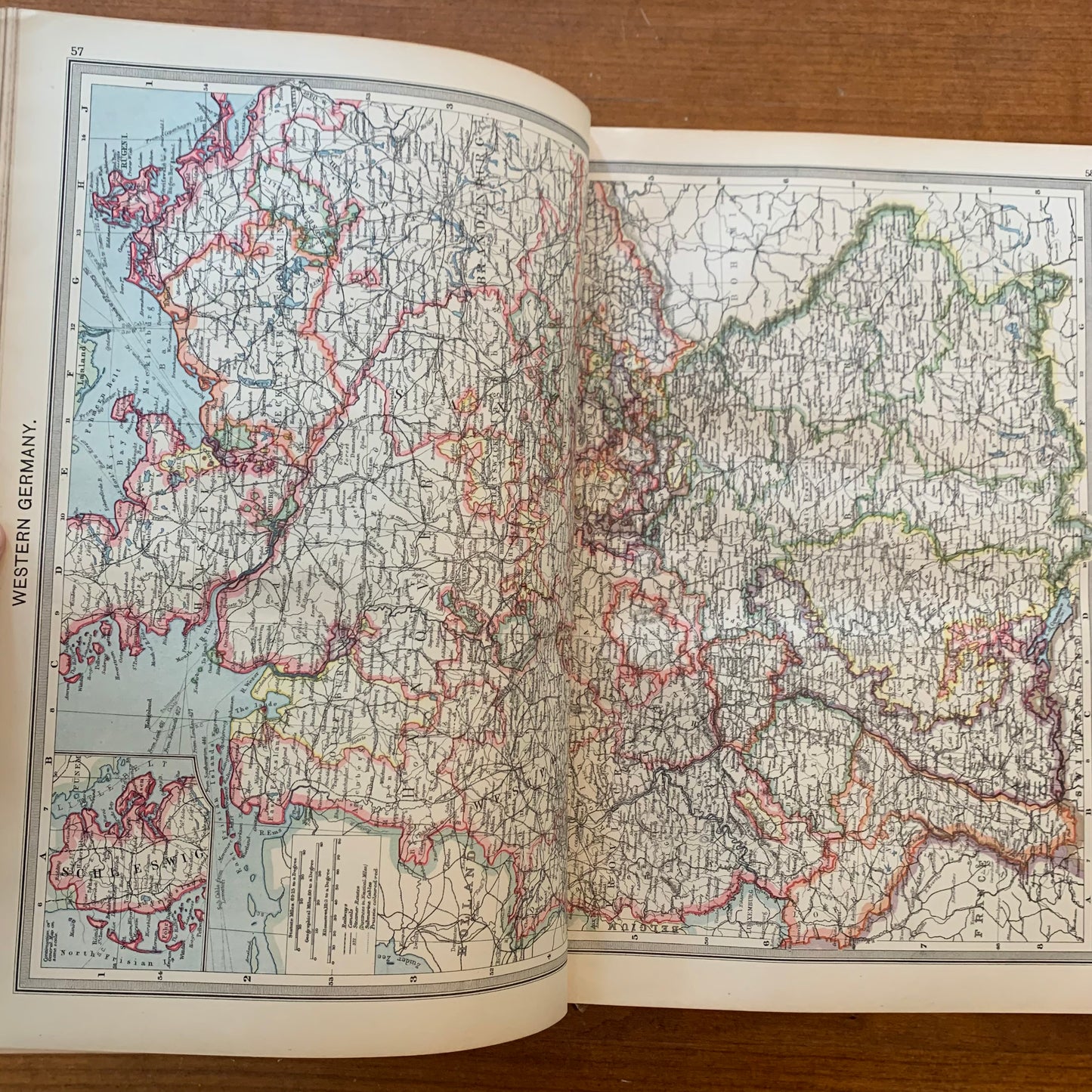 The Harmsworth Universal Atlas and Gazetteer, early 1900s