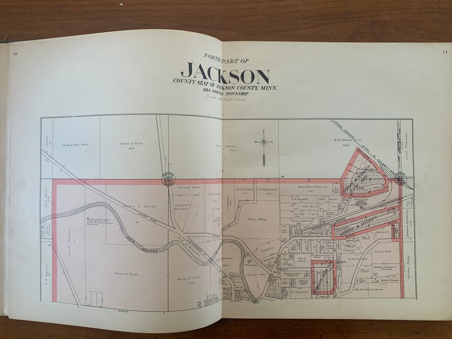 Standard Atlas of Jackson County Minnesota, 1936