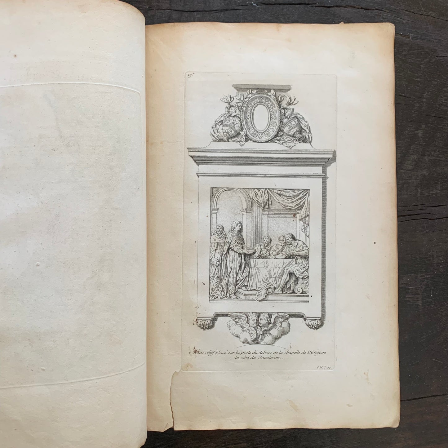 1700s Description historique de l'Hôtel royal des invalides by Pérau M. l'abbé.