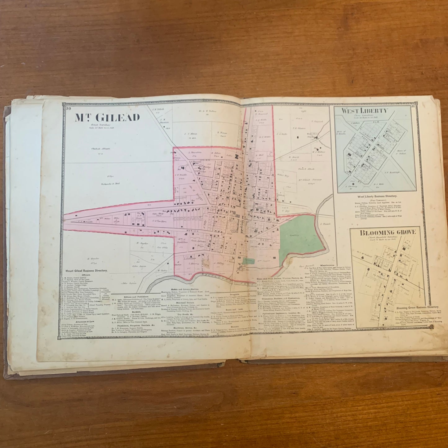 Atlas of Morrow County Ohio, 1871