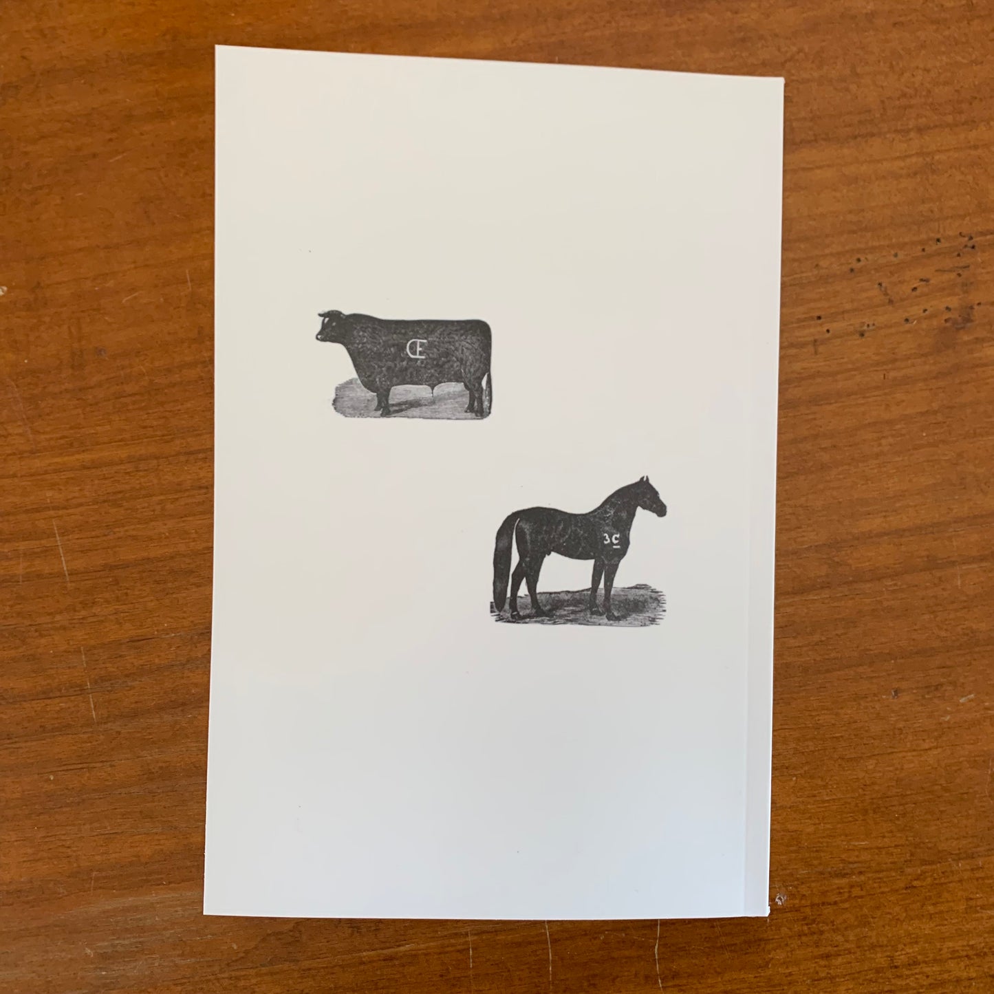 1892 Brand Book of the North Dakota Stockgrowers’ Association FACSIMILE