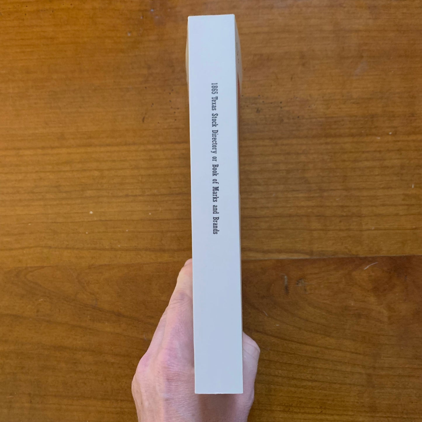 1865 Texas Cattle Brand Book - Stock Directory, or Book of Marks and Brands