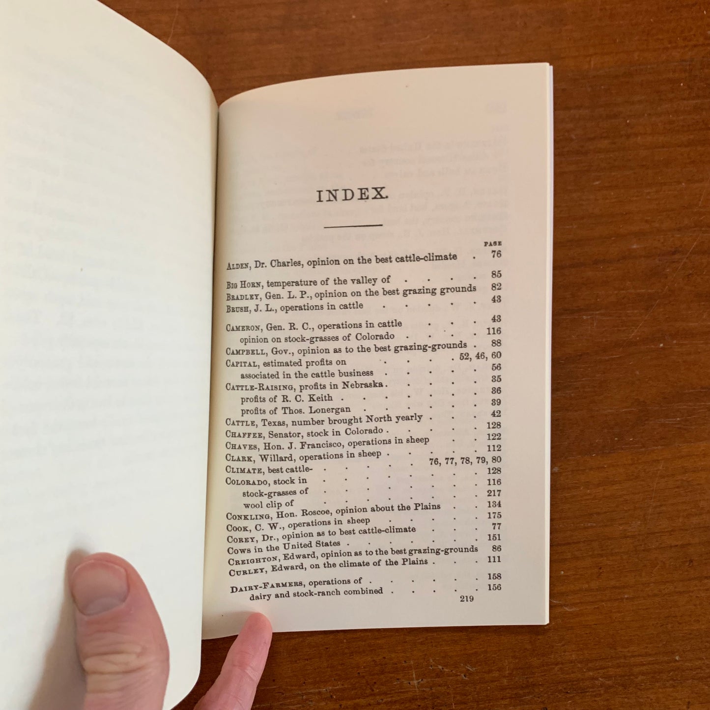 1881 The Beef Bonanza or How to Get Rich on the Plains James Brisbin FACSIMILE