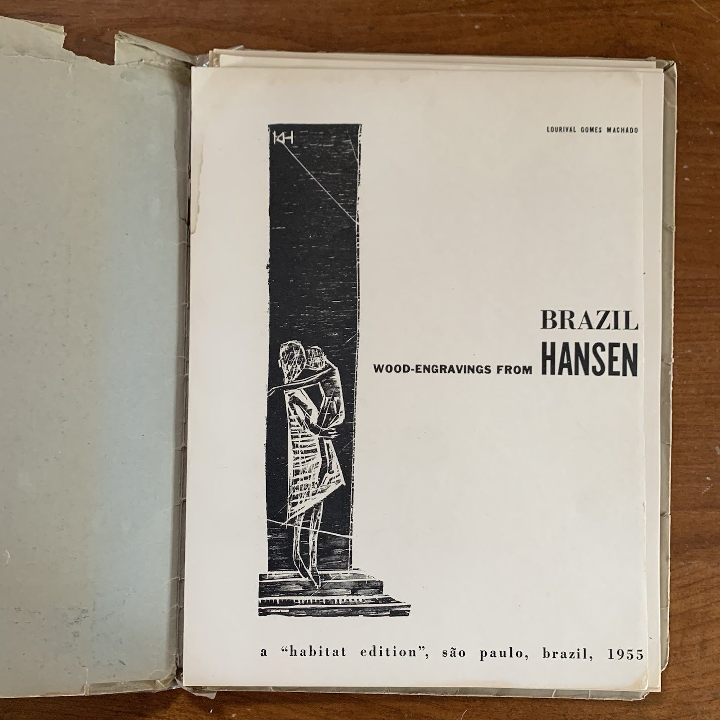 SIGNED Wood-engravings from Karl-Heinz Hansen. 1955
