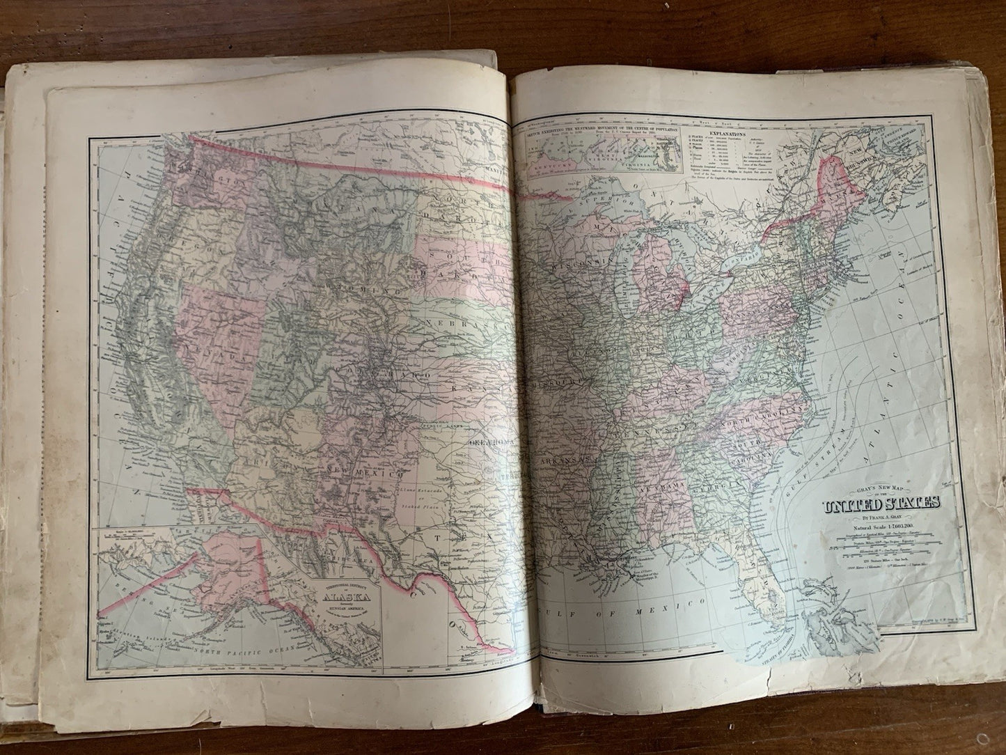1896 Plat Book Atlas of Hamilton County, Iowa / Webster City Foldout Map